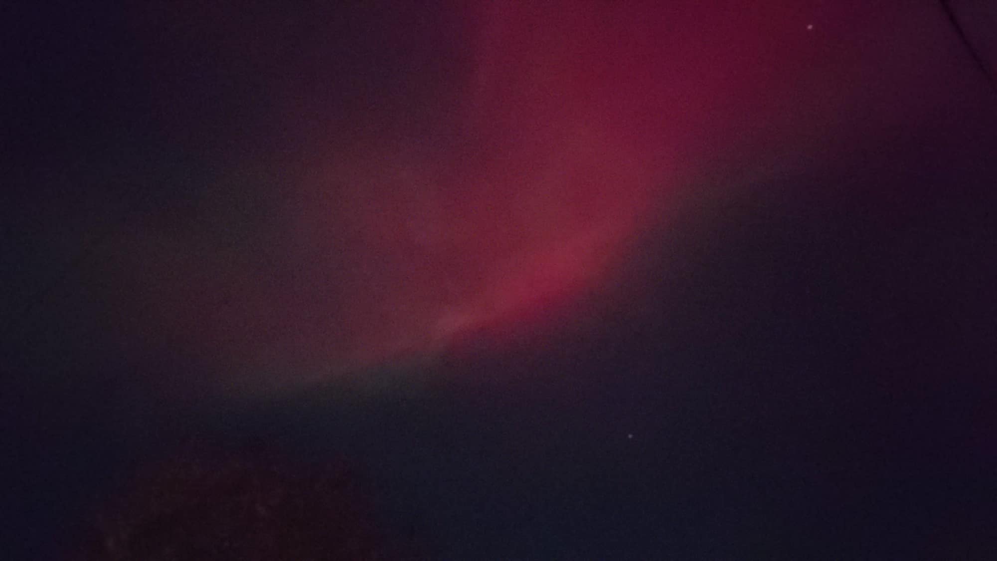 Northern lights in Dartmouth