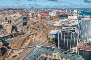 New roundabout to open in the Cogswell District