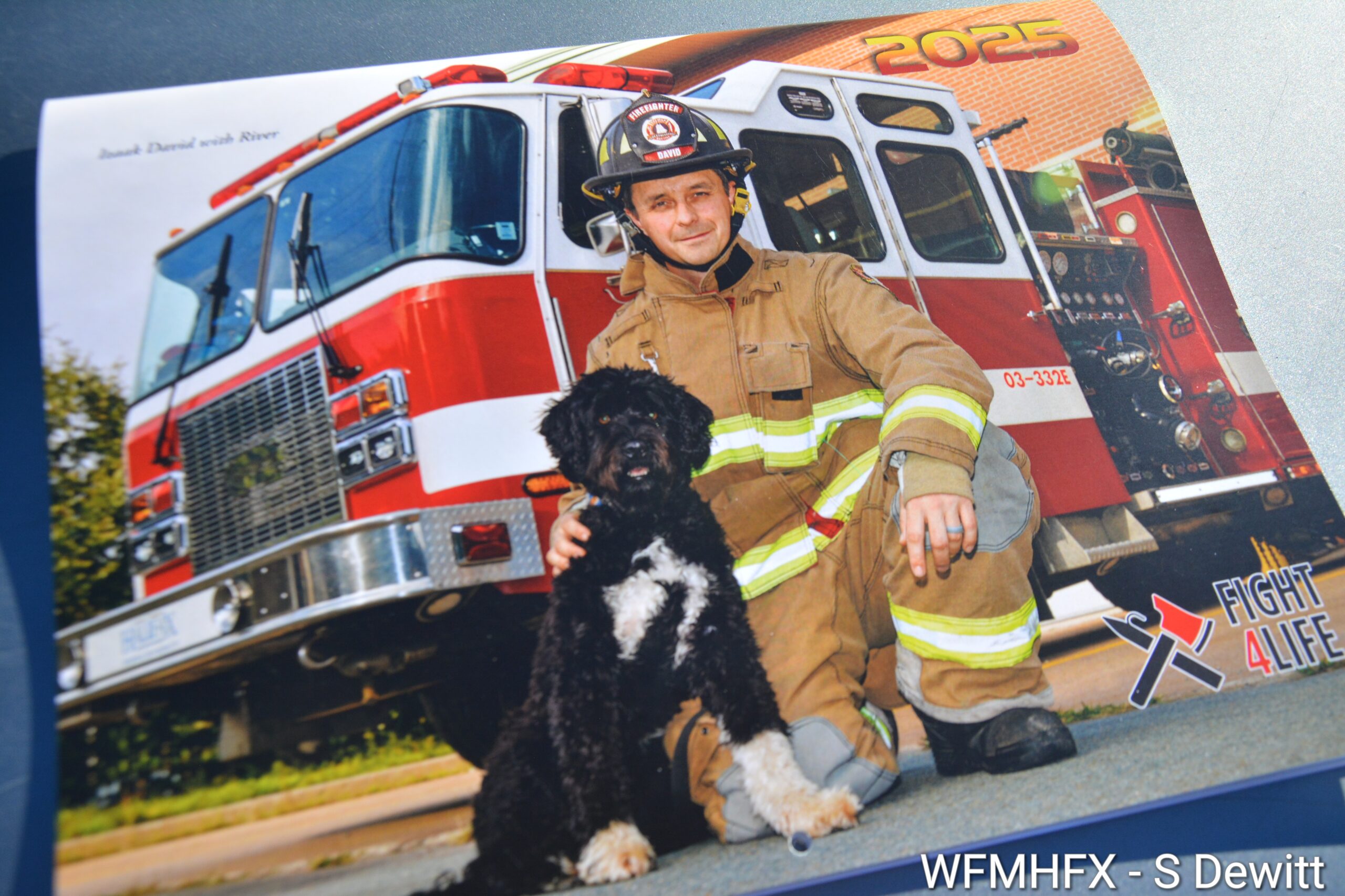 2025 Fight4Life HRM Firefighter calendars are out! 