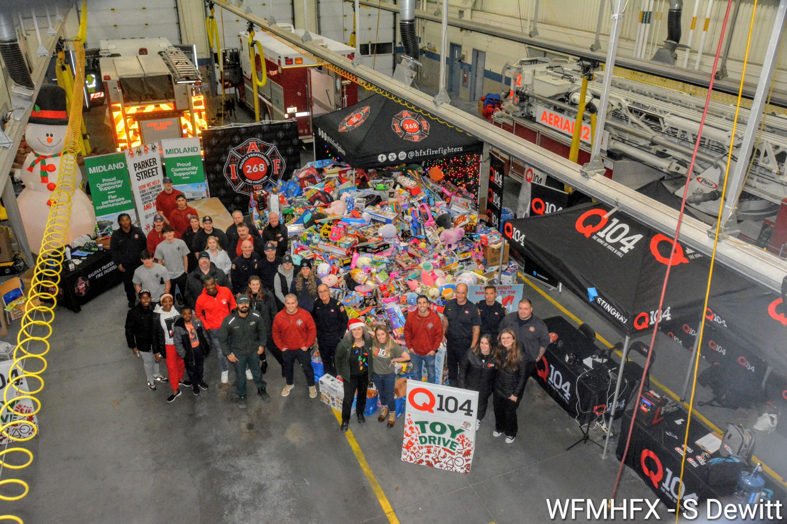 RECORD BREAKING Q Toy Drive!
