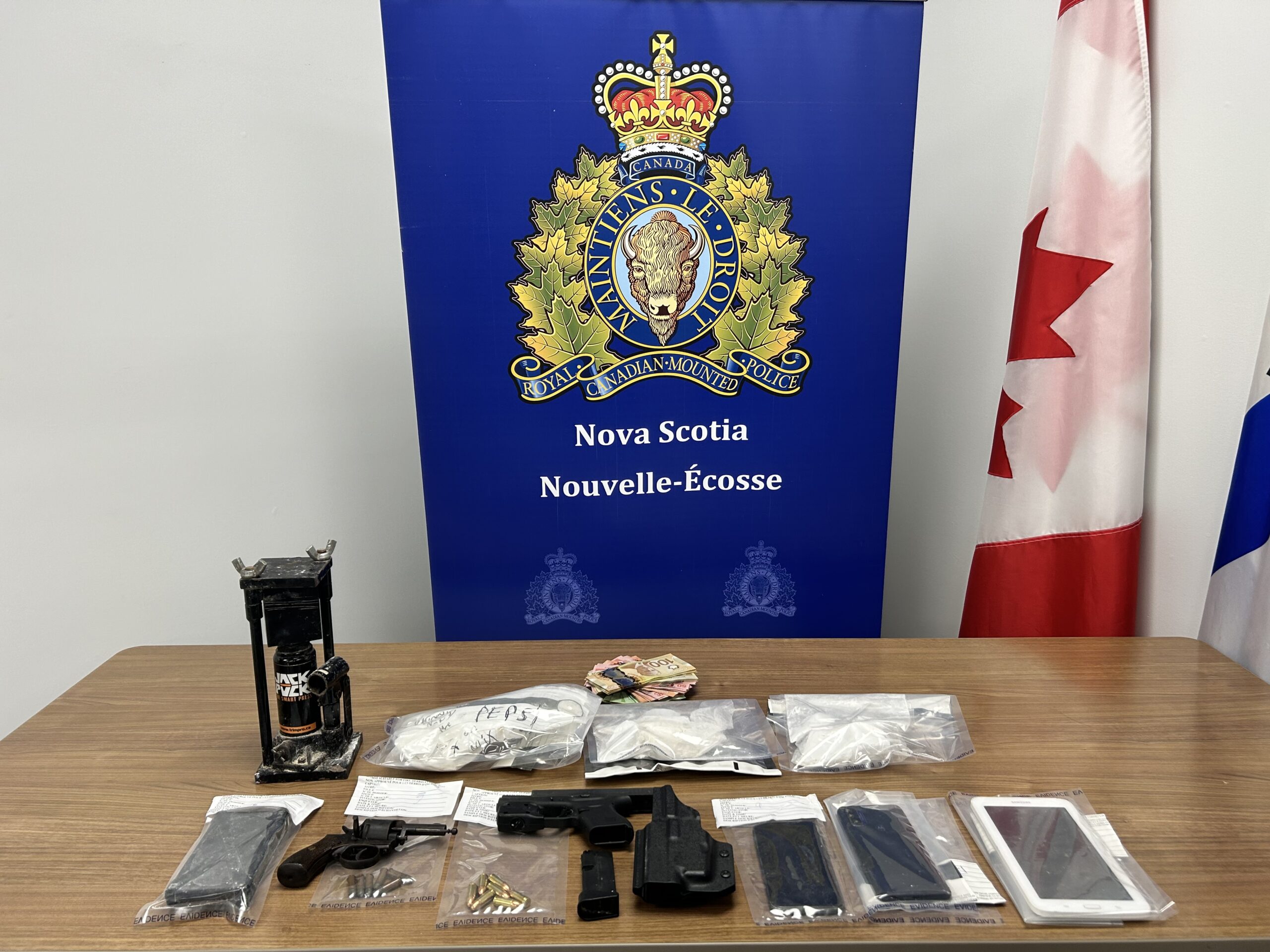 RCMP Halifax Regional Detachment charge man, seize guns and cocaine