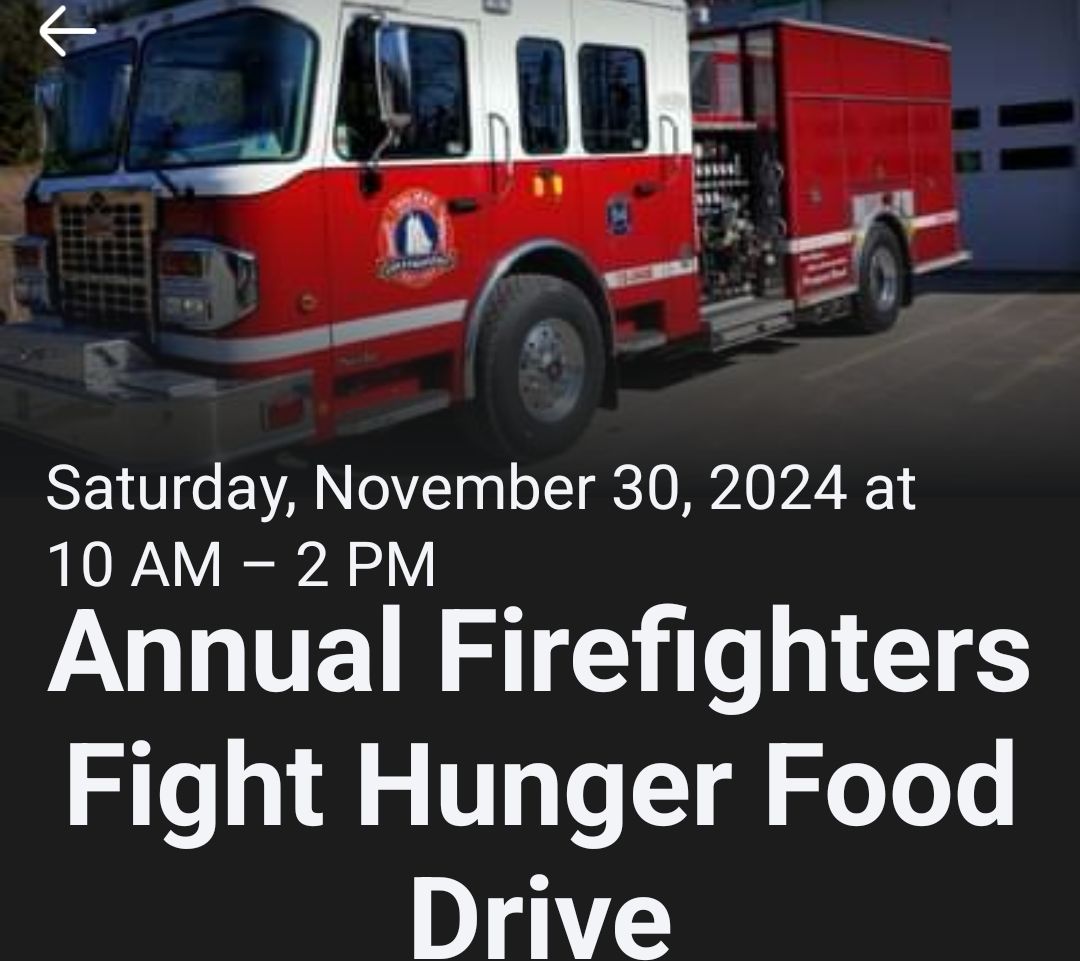 Stop by Station 52 between 10am and 2rpm and drop off a non perishable food donation to our annual Feed Nova Scotia food drive