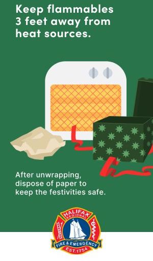 Follow along for our 12 Days of Holiday Fire Safety Tips!