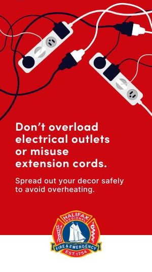 Follow along for our 12 Days of Holiday Fire Safety Tips!