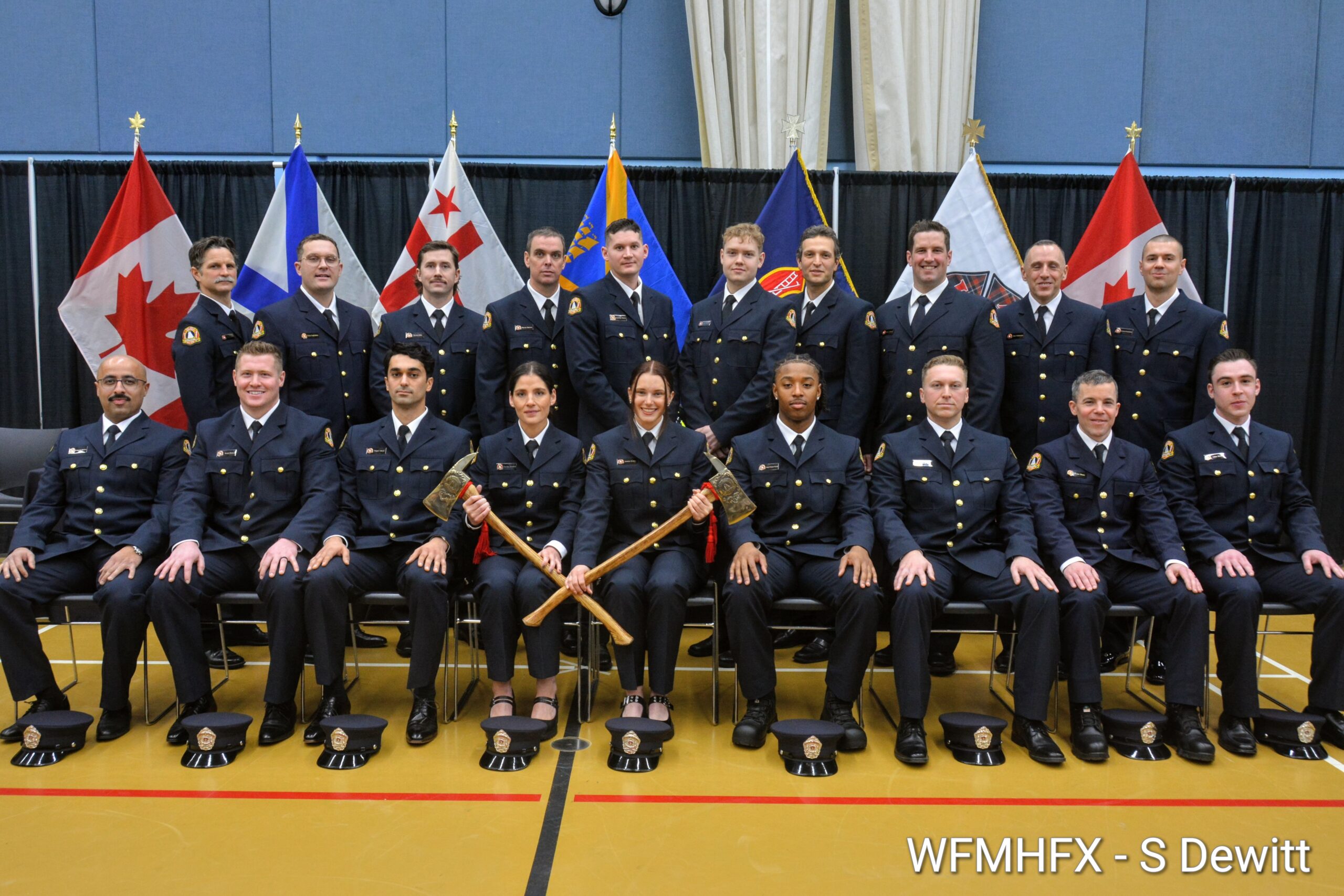 New career firefighters join the ranks
