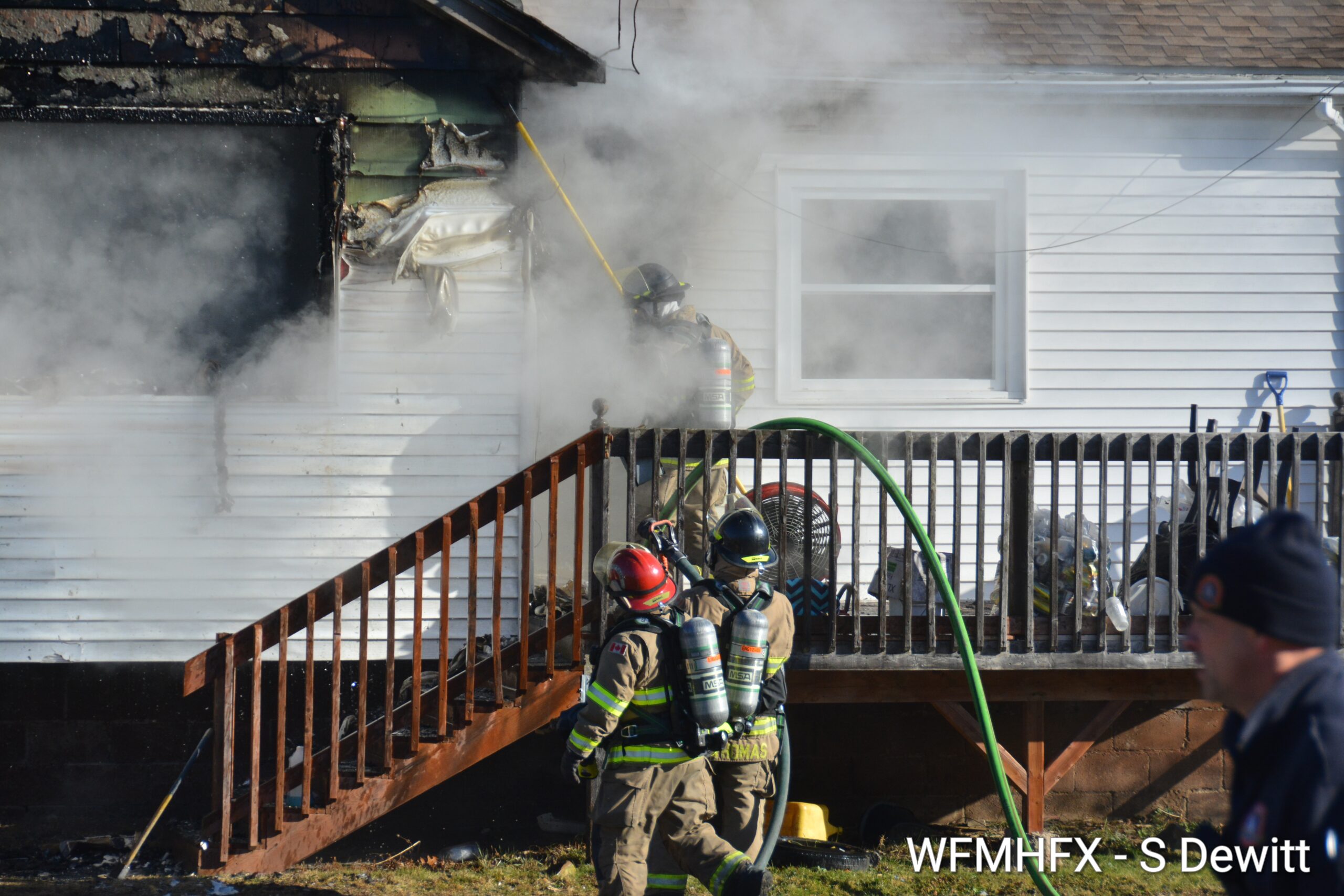 Fire in Sackville