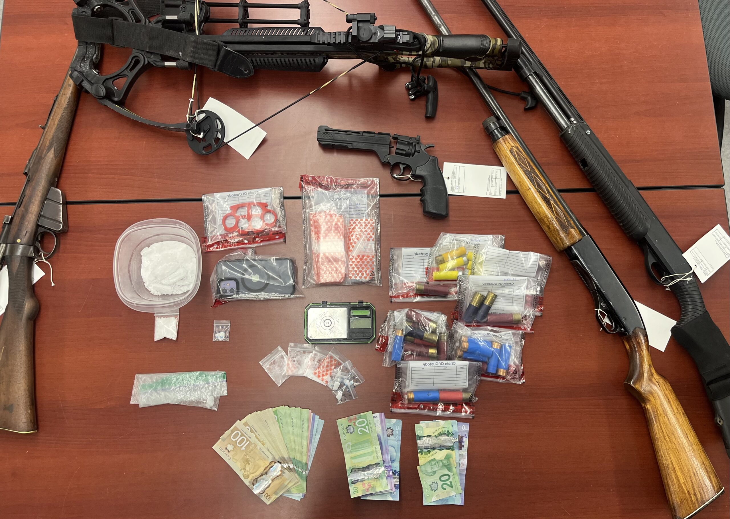 Valley Integrated Street Crime Enforcement Unit / Cumberland County District RCMP make arrest for property crime and drug offences