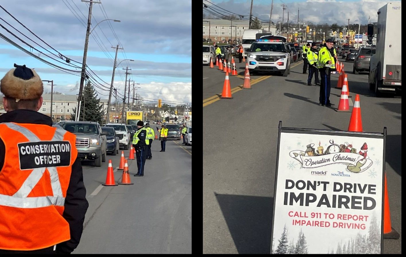 Law enforcement agencies across the province teamed up in New Glasgow to launch Operation Christmas