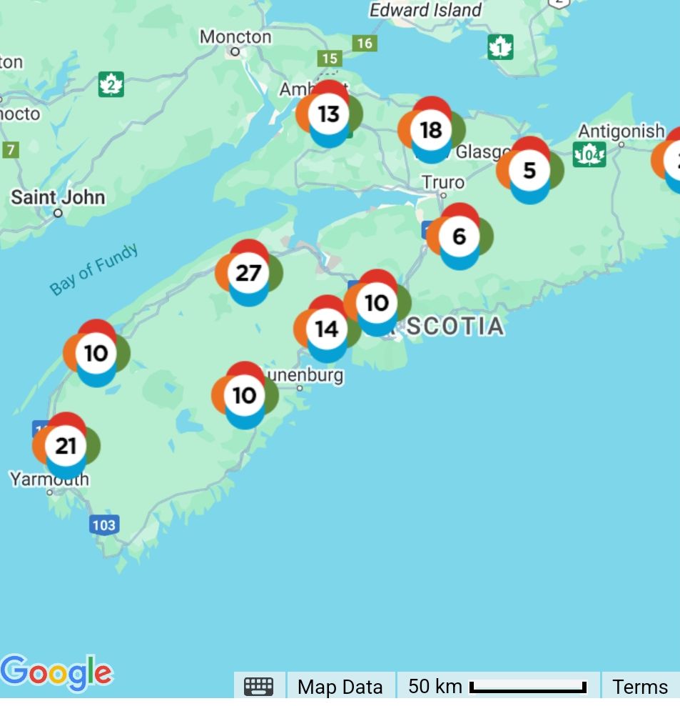 Widespread power outages