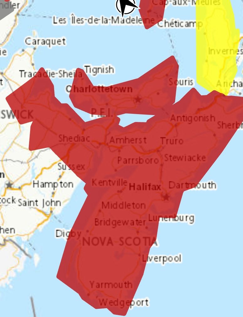 Snowfall warning continues