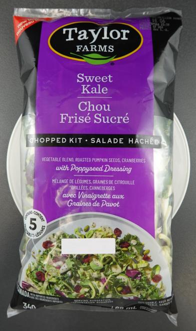 Taylor Farms brand Sweet Kale Chopped Kit recalled due to Salmonella  / Baloian Farms of Arizona Co., Inc. recalls whole fresh American cucumbers due to Salmonella