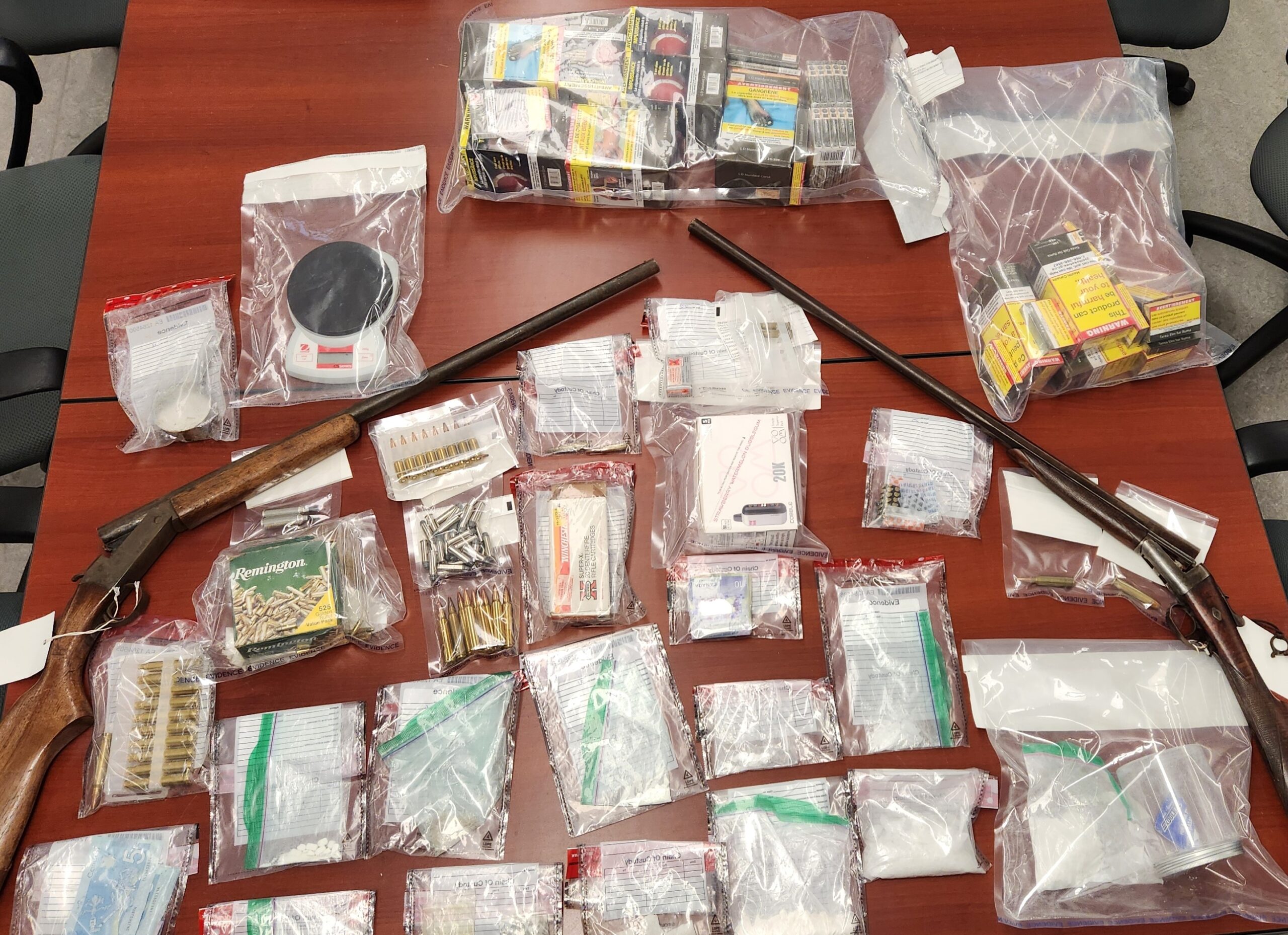 Valley Integrated Street Crime Enforcement Unit charges four people with firearm and drug offences