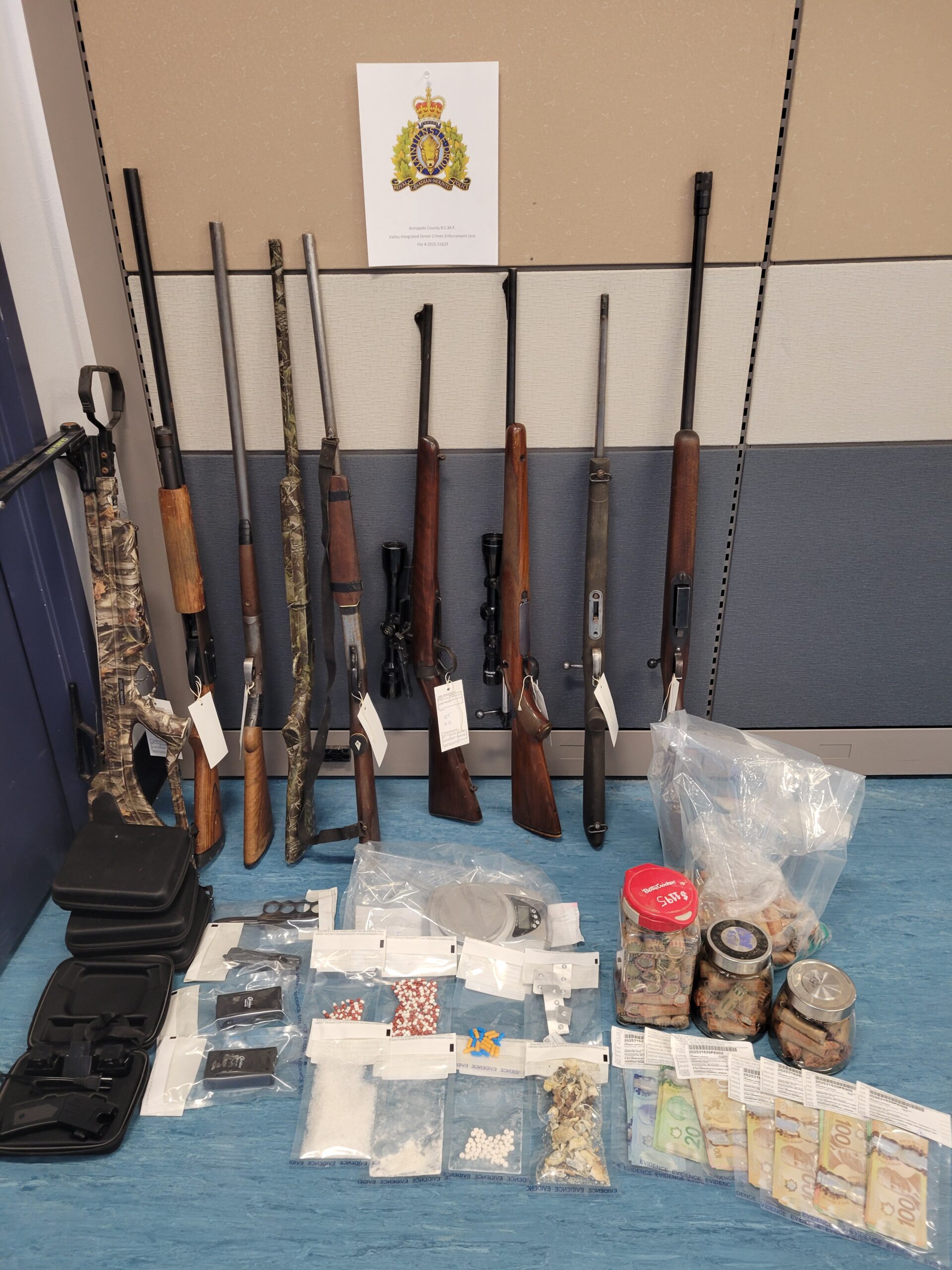 Annapolis District RCMP Street Crime Enforcement Unit charges man with more than 60 offences