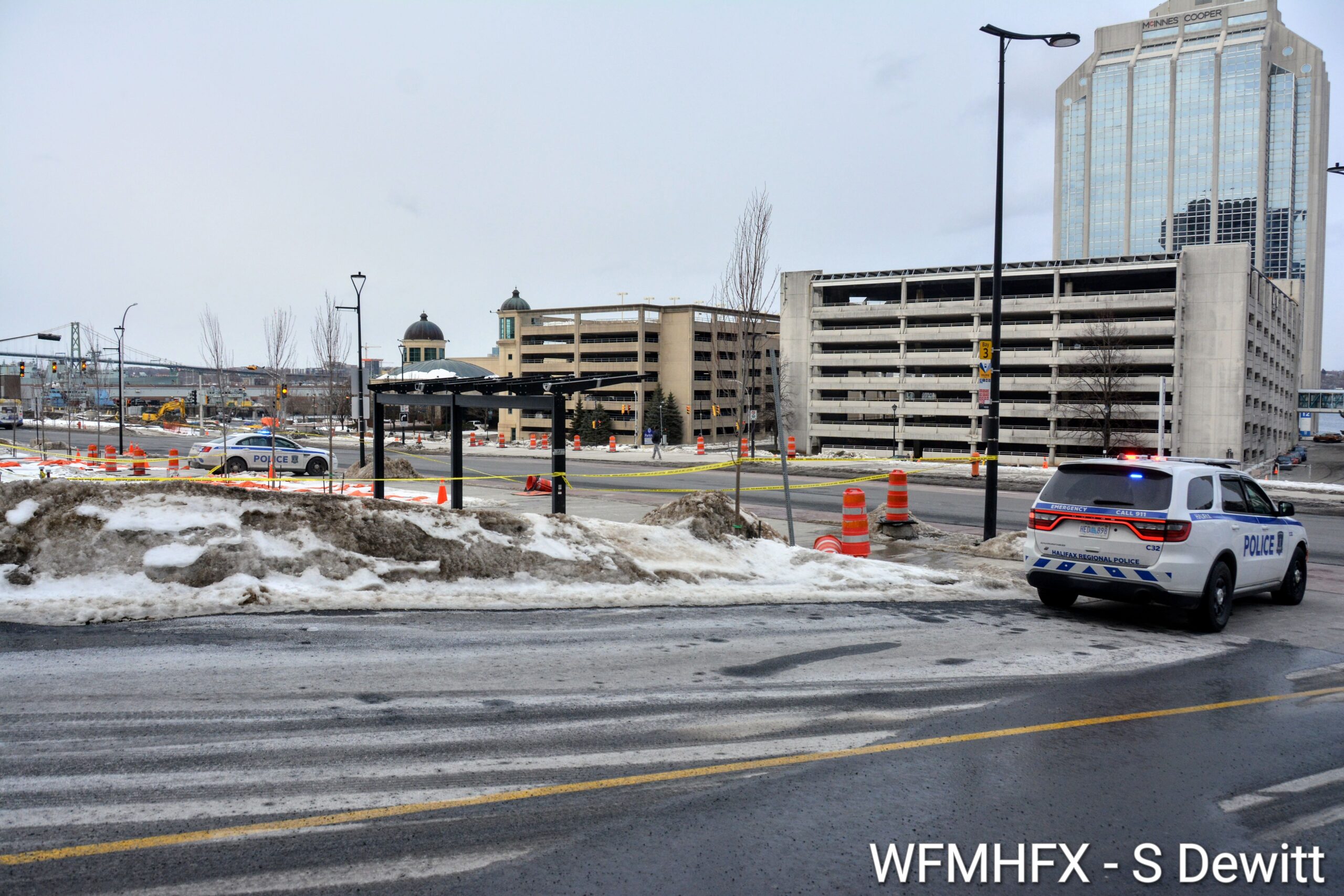 Halifax Regional Police are on scene of a weapons compliant, in the area of the 1900 block of Barrington Street