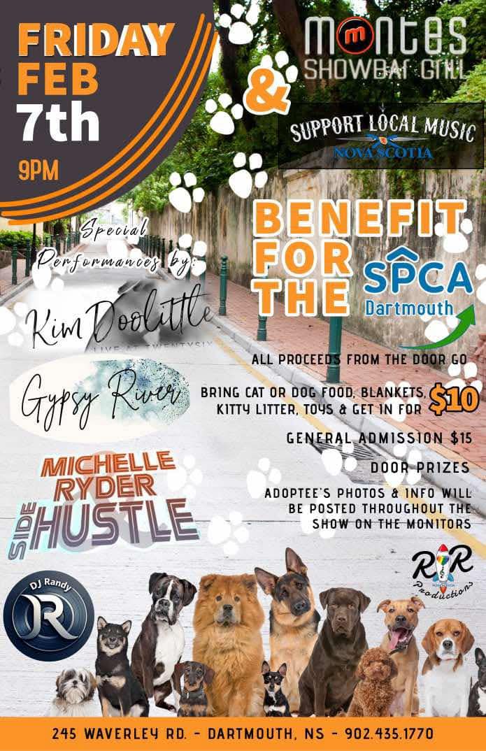 NS SPCA - If you were looking for Friday night plans while helping our furry friends, we got you!
