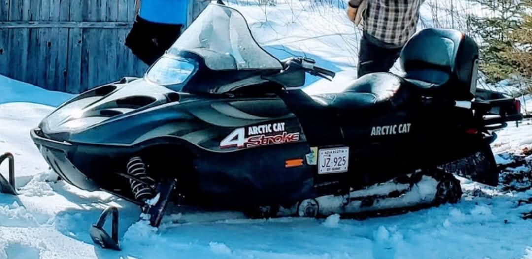 Have you seen this snowmobile?