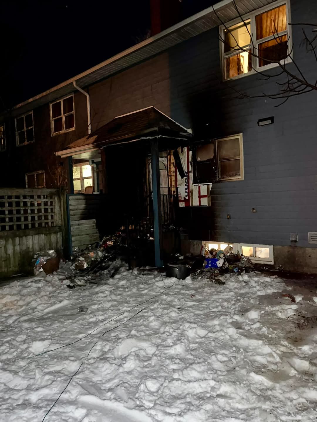 Quick Response Saves Row House