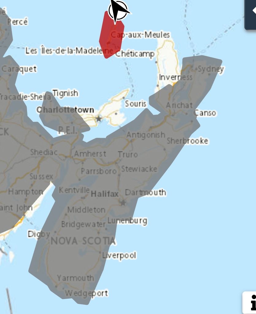 Special weather statement in effect via Environment Canada