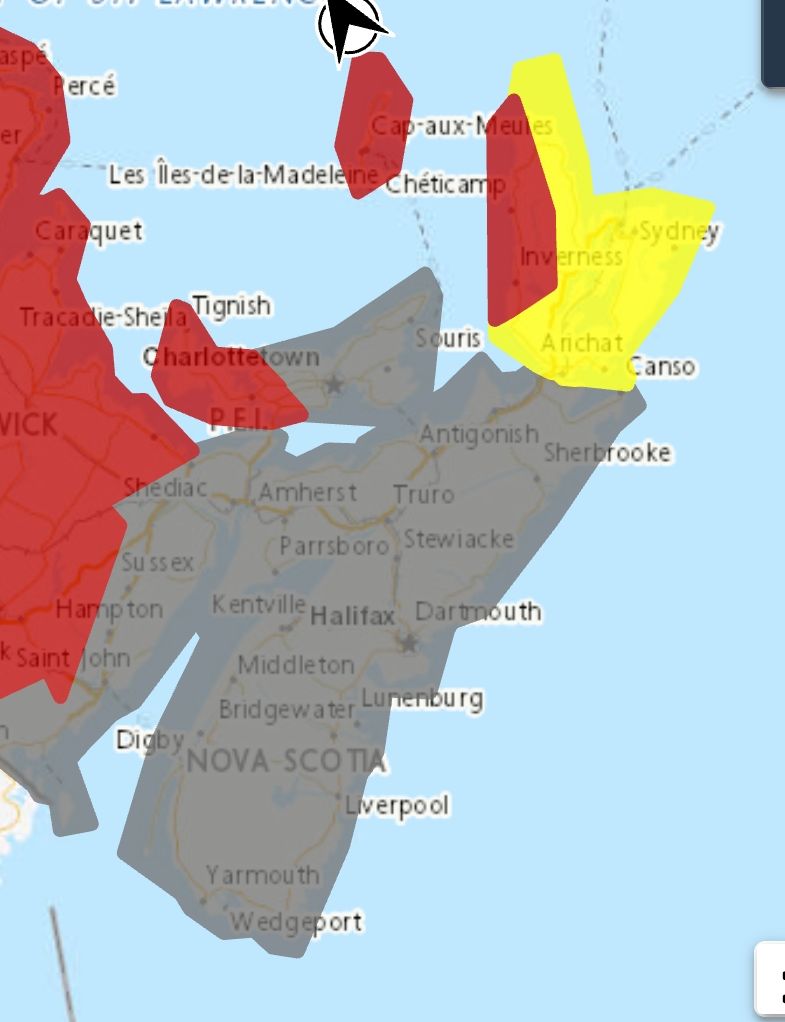 Update - Special weather statement in effect via Environment Canada