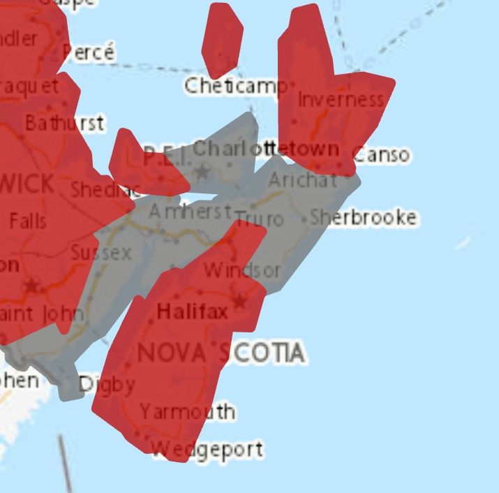 Freezing rain warning in effect