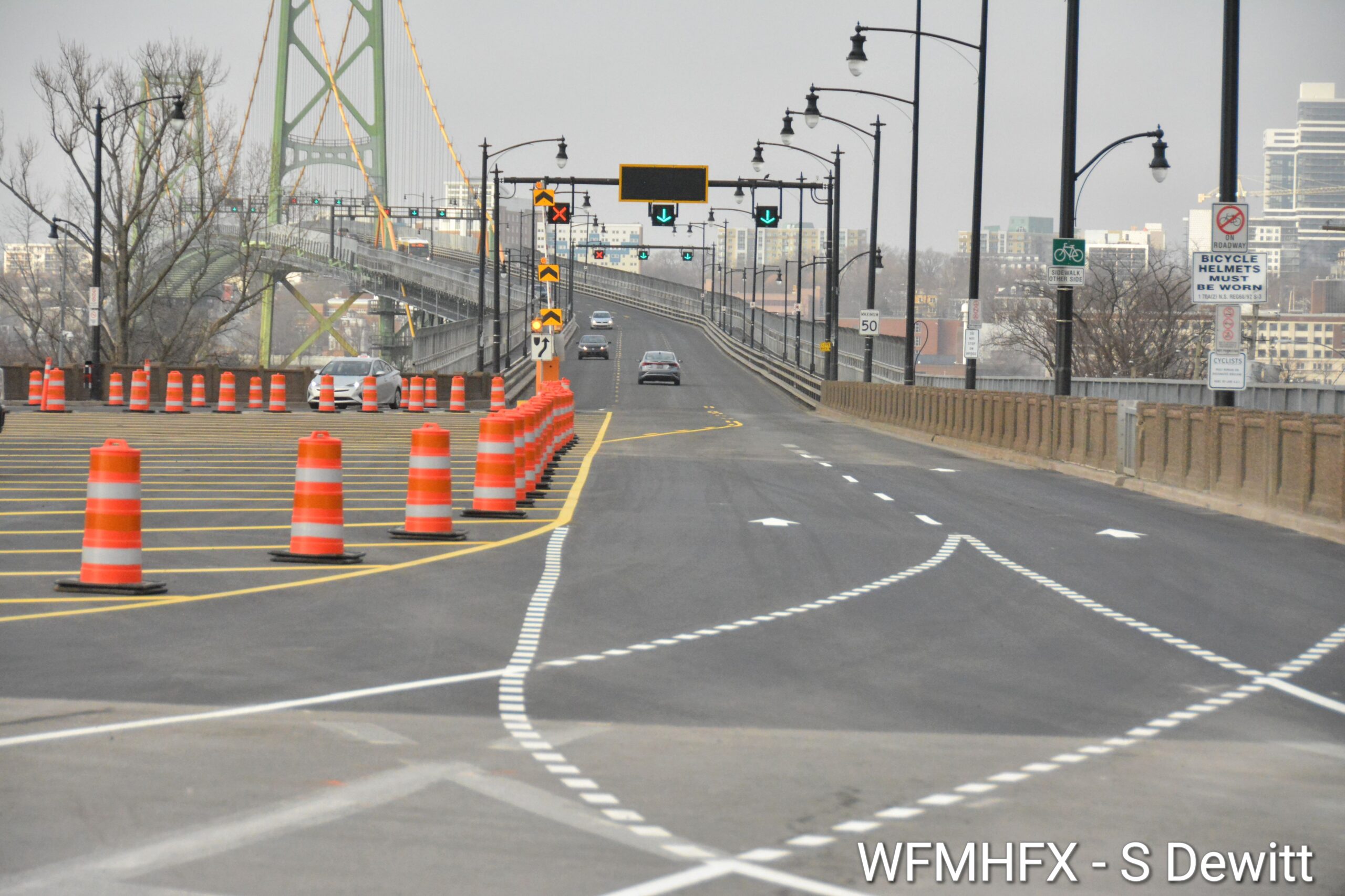 Traffic Advisory - Macdonald Bridge is open!