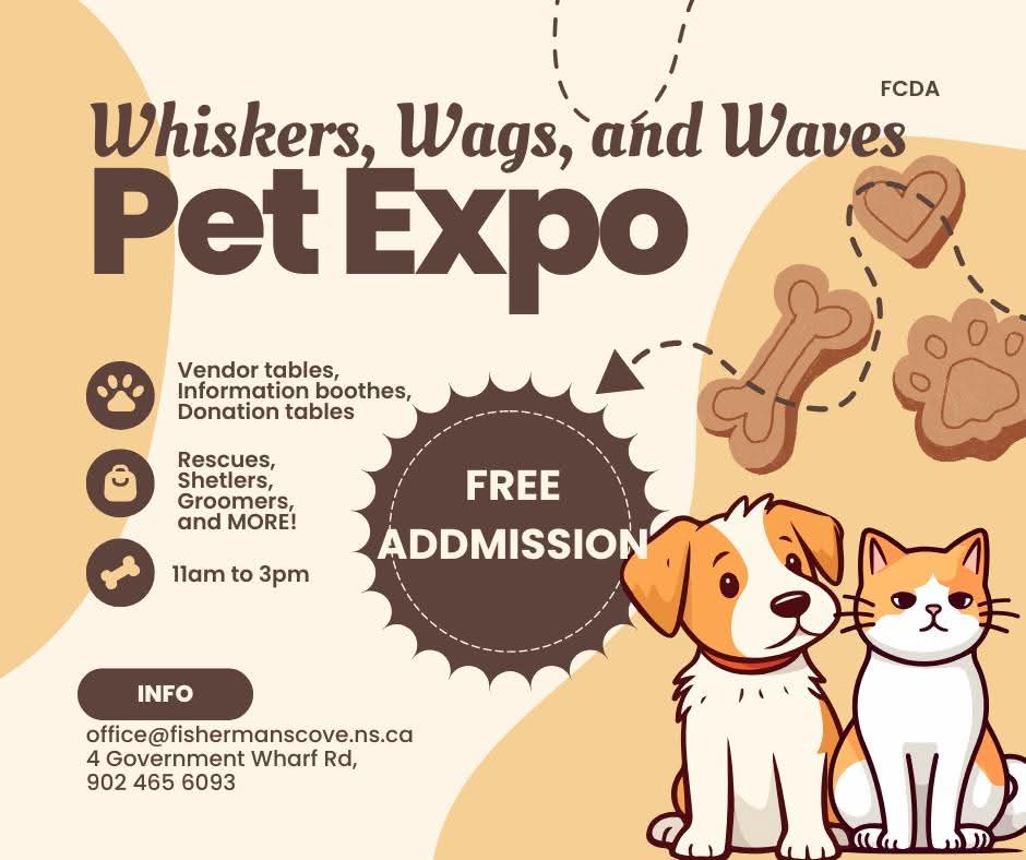Join us for our upcoming Pet Expo! Something we've never done before, a market tailored towards pets and pet owners!