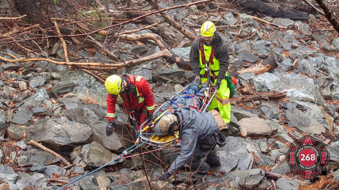 Some of our members are now into Week 2 of a 4 week training program designed to qualify #hfxfirefighters as Rescue Technicians on our Technical Rescue Team