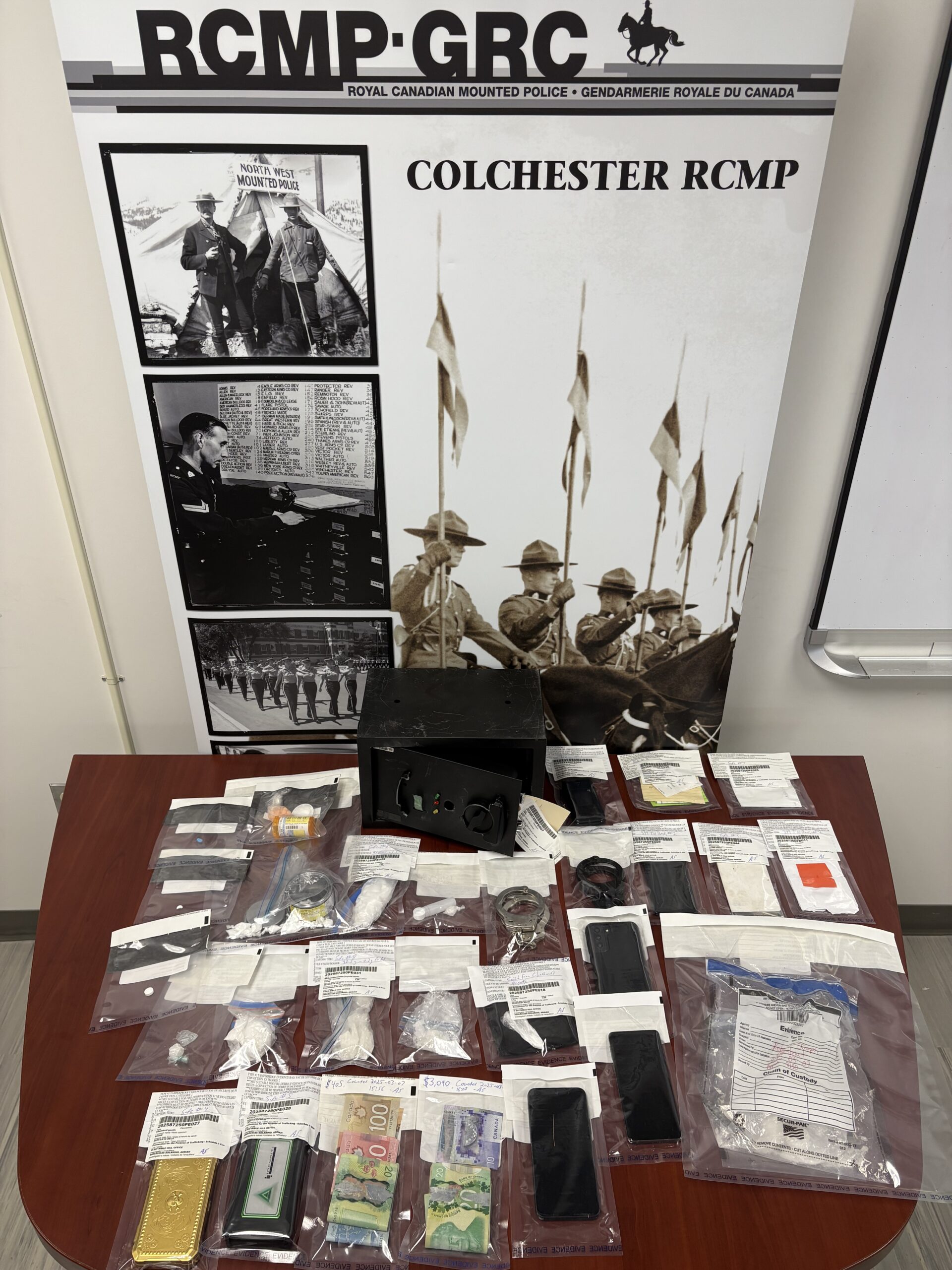 Colchester County District RCMP has charged a Truro man with drug trafficking offences