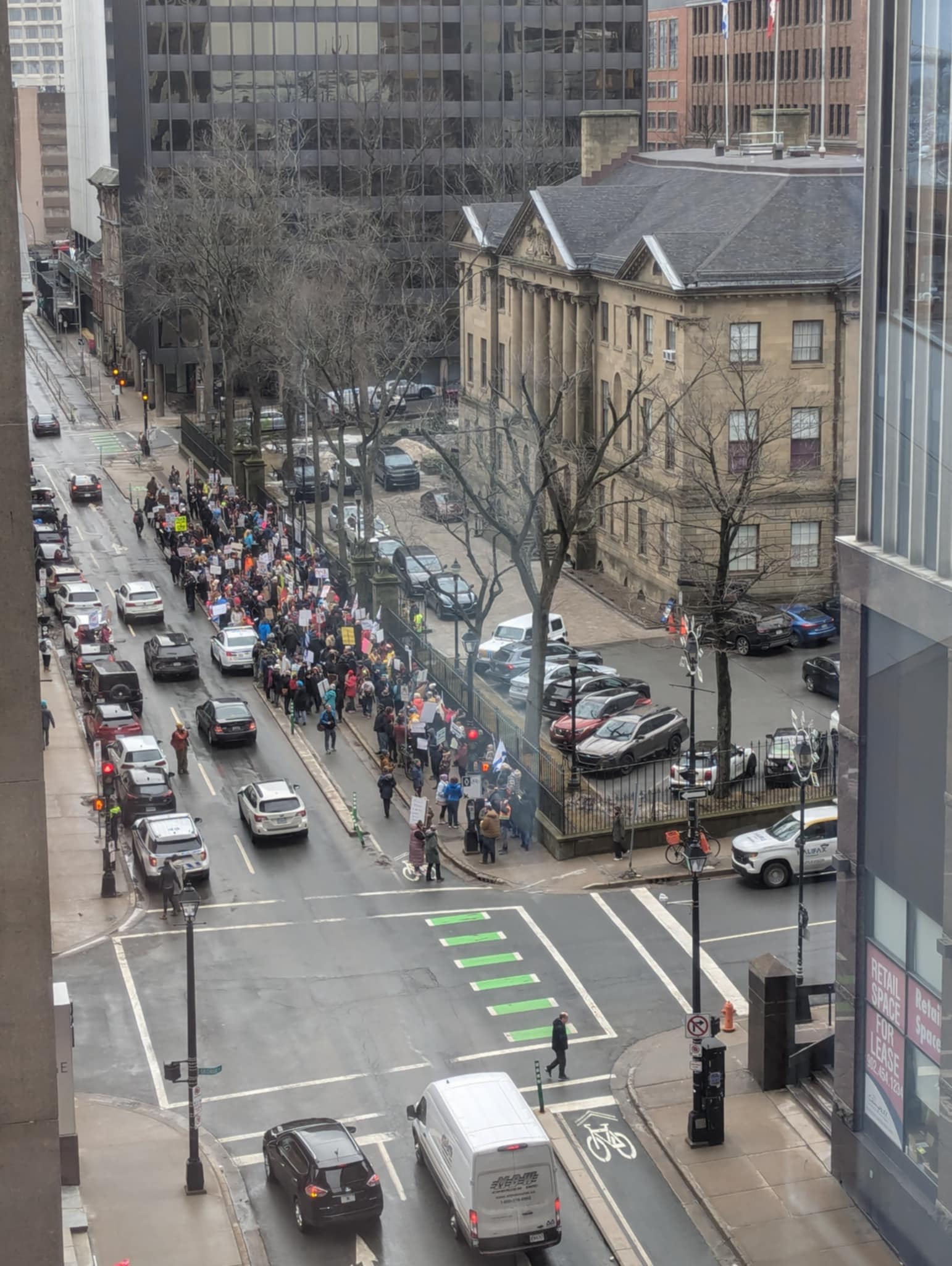 Traffic Advisory - Protests near Province House (Hollis St)