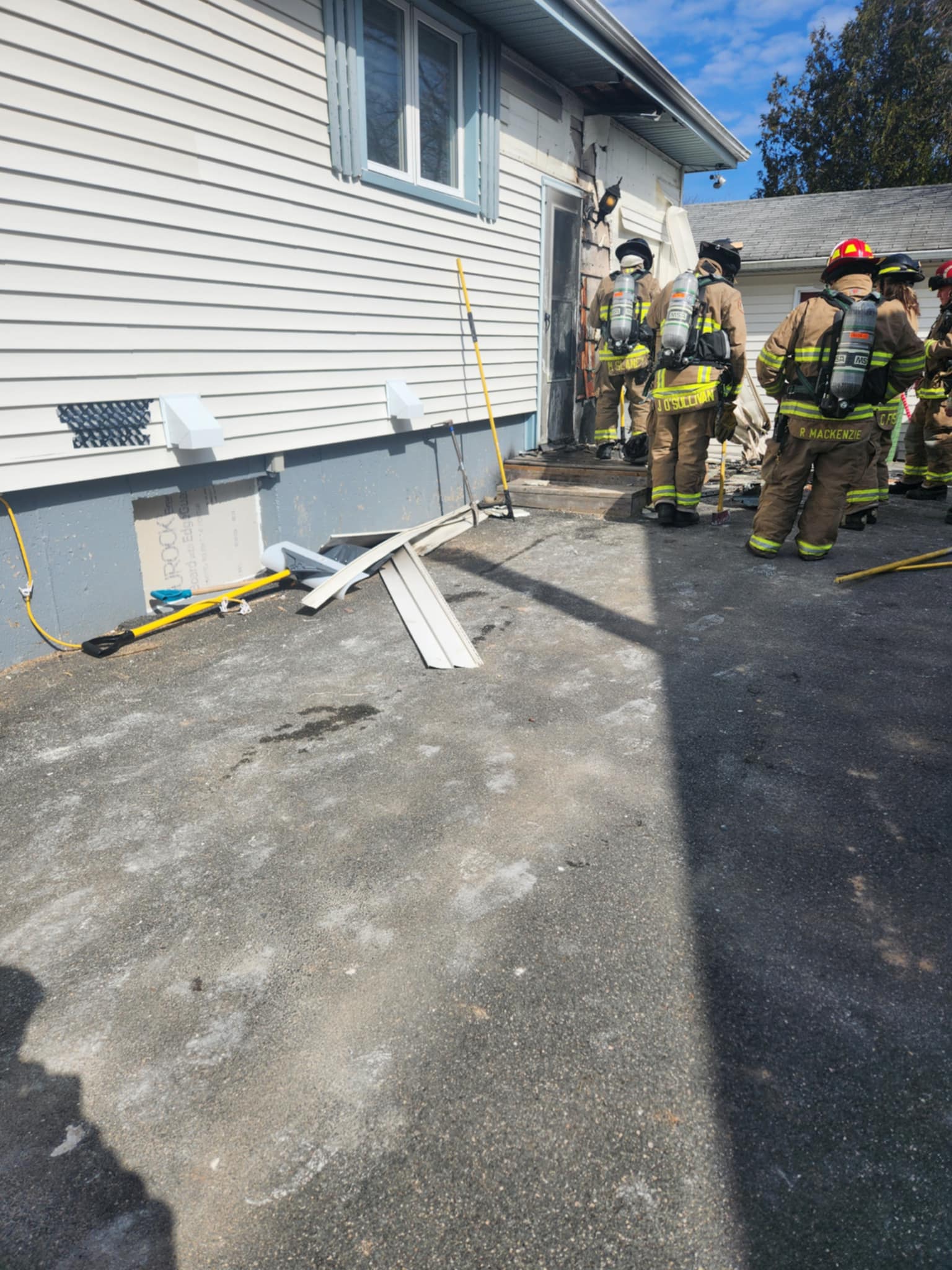 Fire stopped quickly at home in Dartmouth