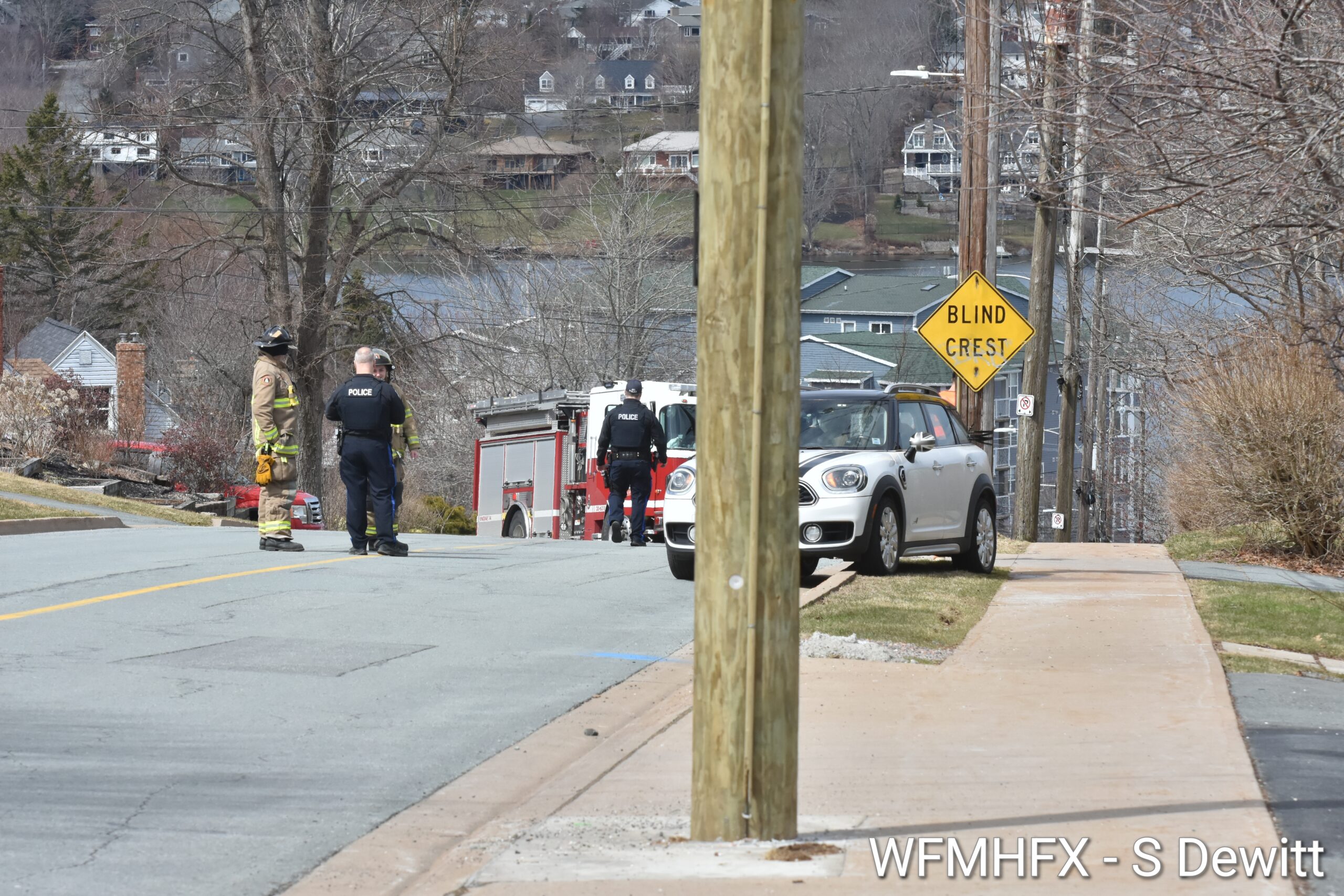 Power outage in Dartmouth due to vehicle collision