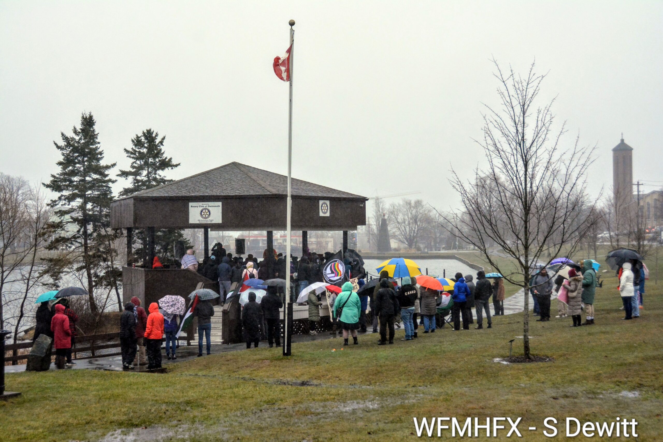 Anti-Racism rally in Dartmouth