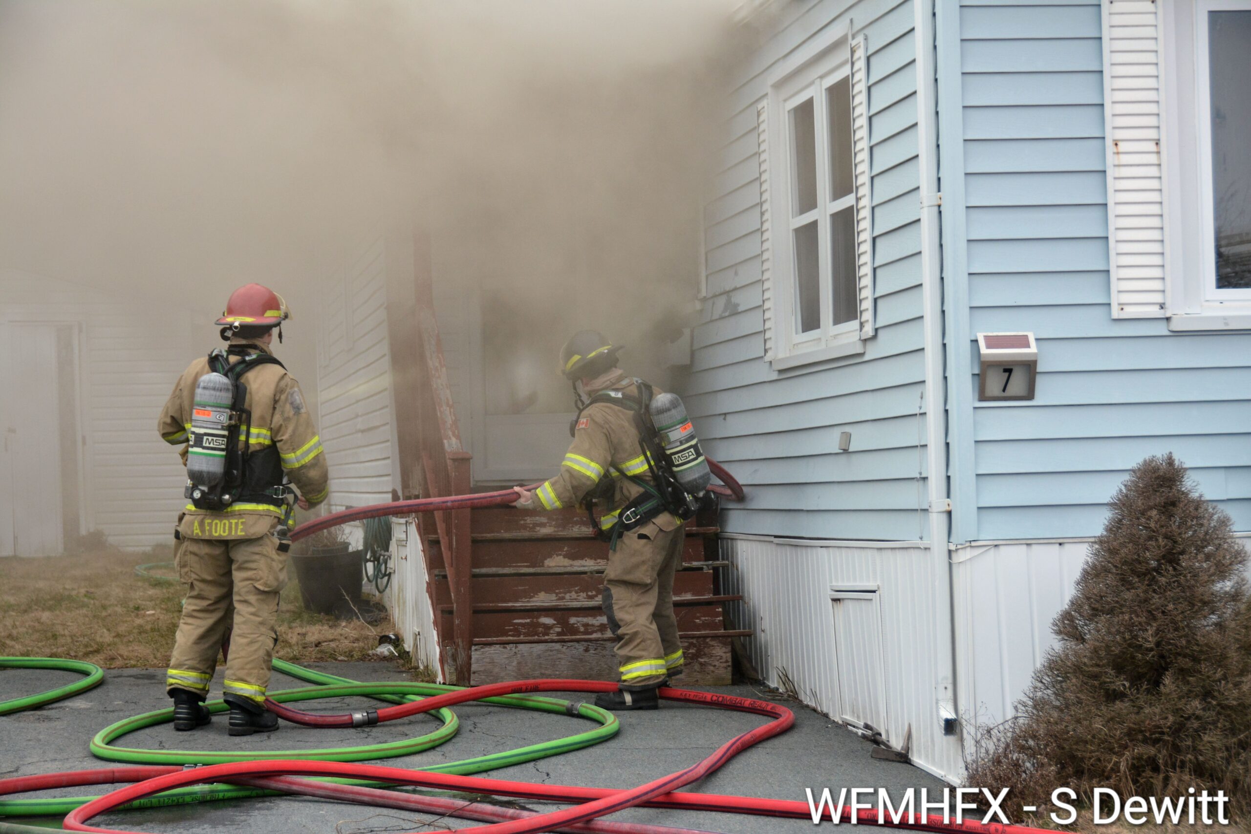 Fire on December - Bishop Ave