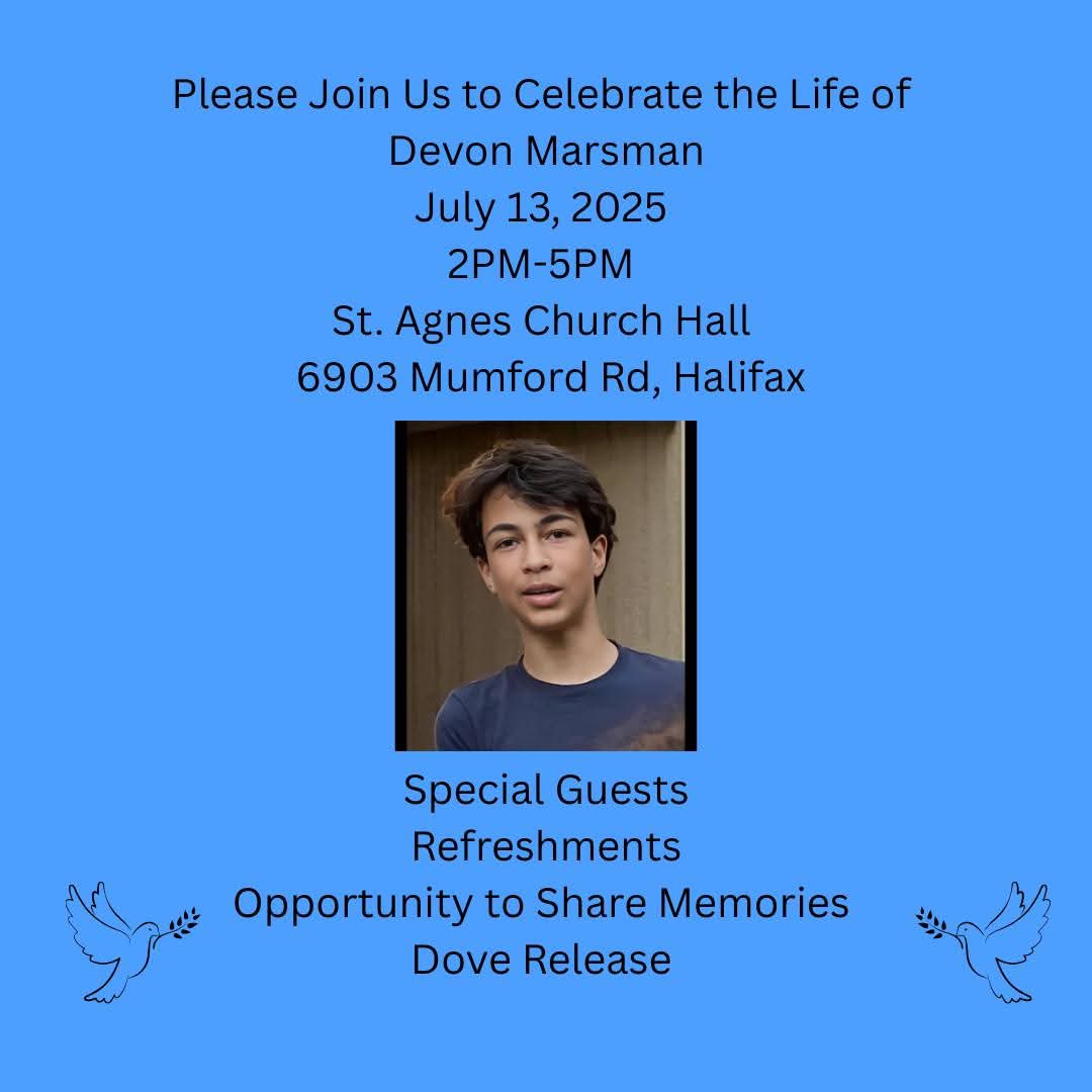 Devons celebration of life will take place Sunday July 13 2025