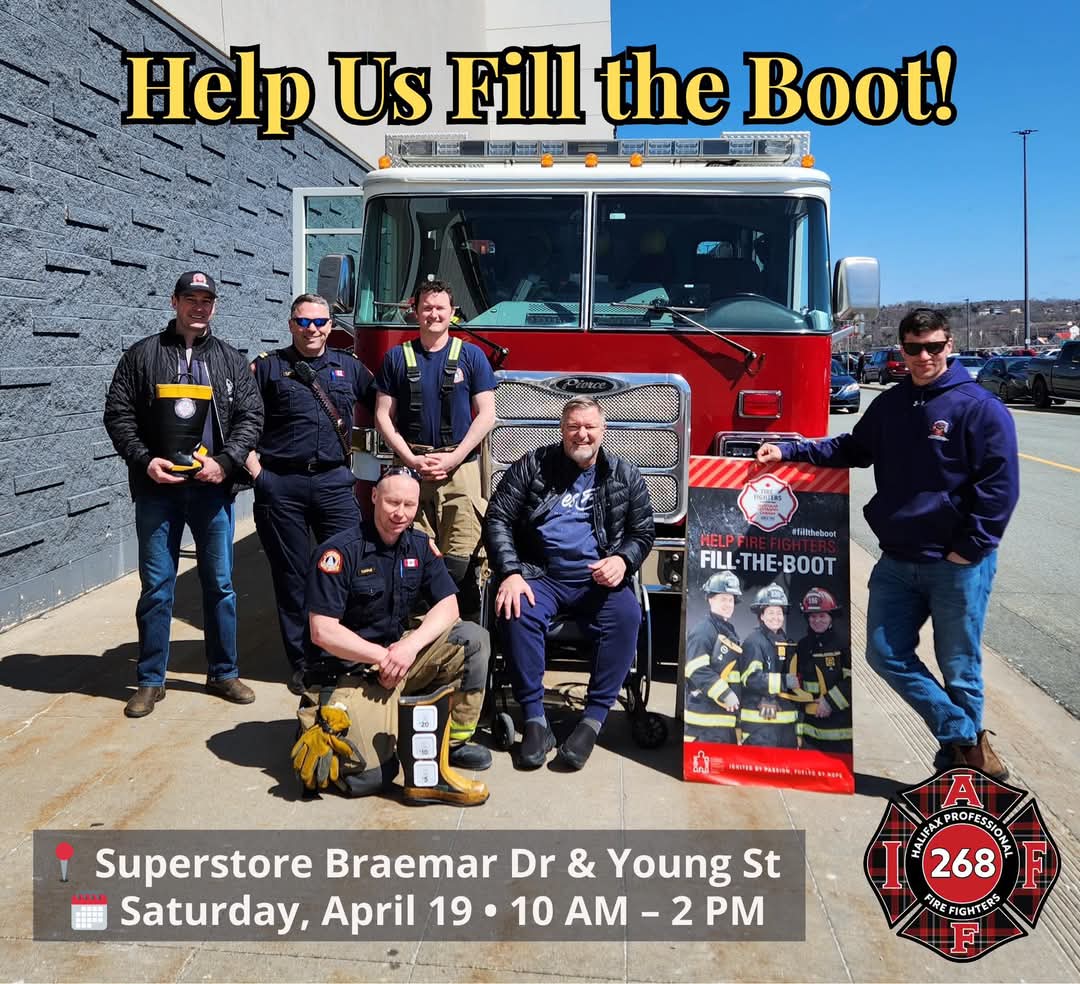 HRFE Fill the Boot for Muscular Dystrophy Canada!