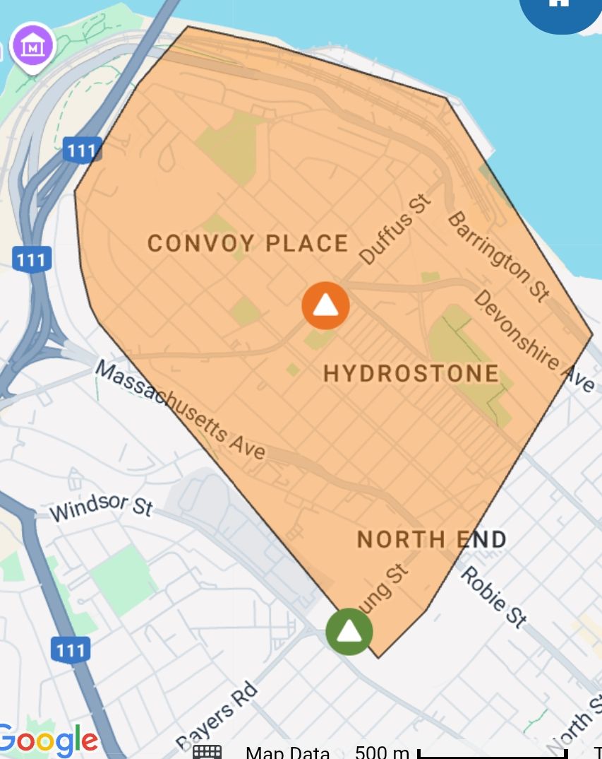 Power outage in Halifax
