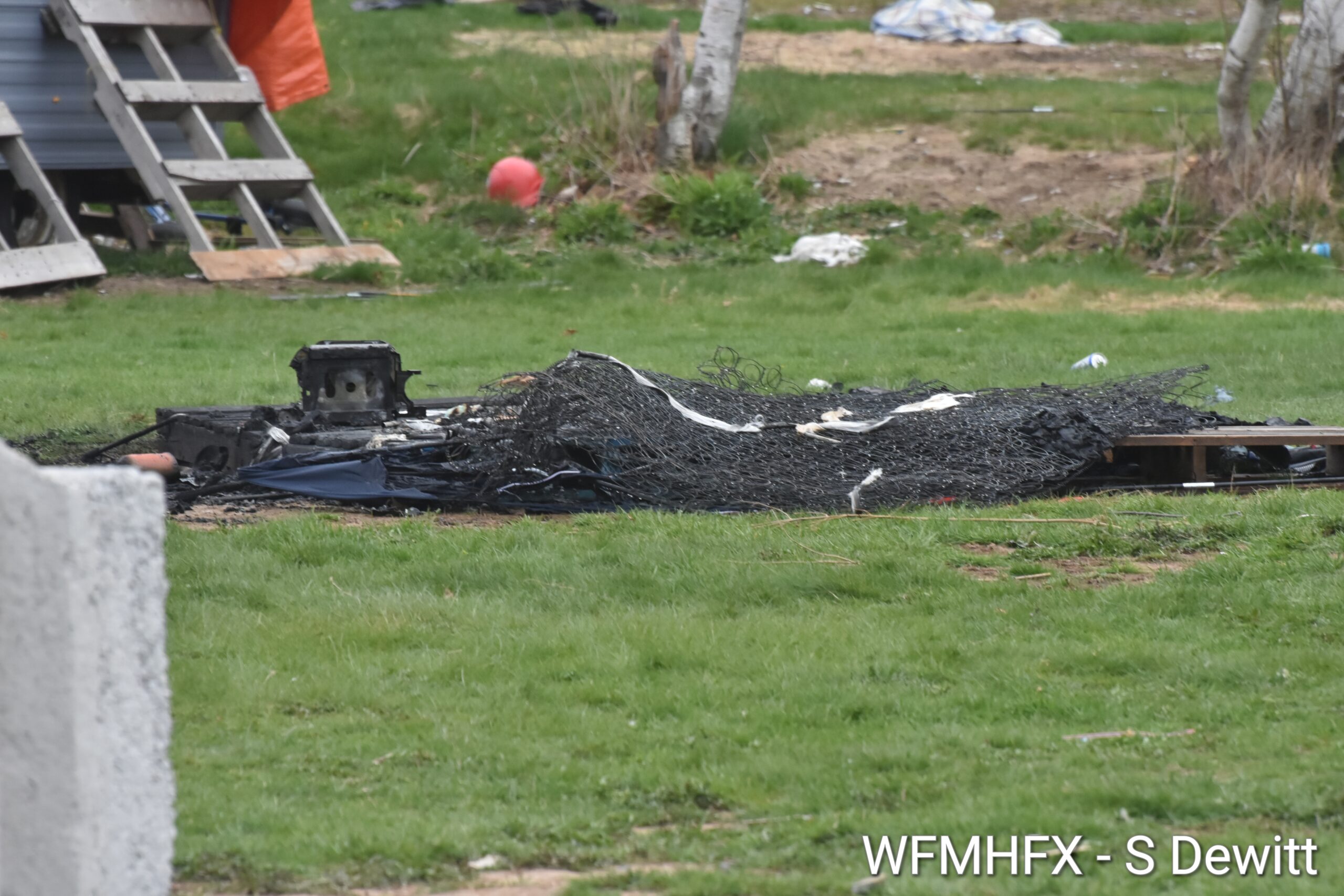 Tent fire in Dartmouth