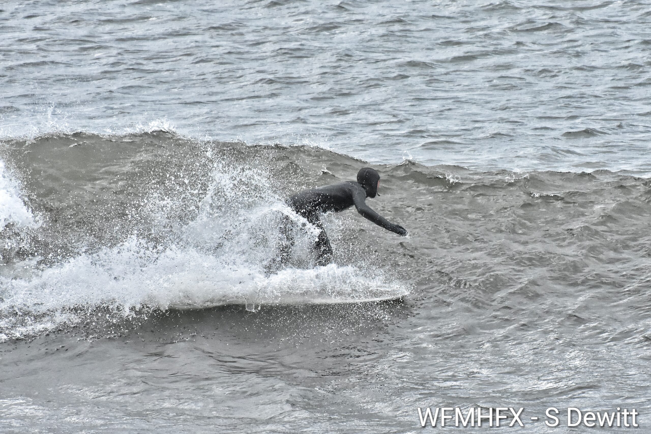 In photos - The wind was cool but the surfing was hot at Cow Bay this morning