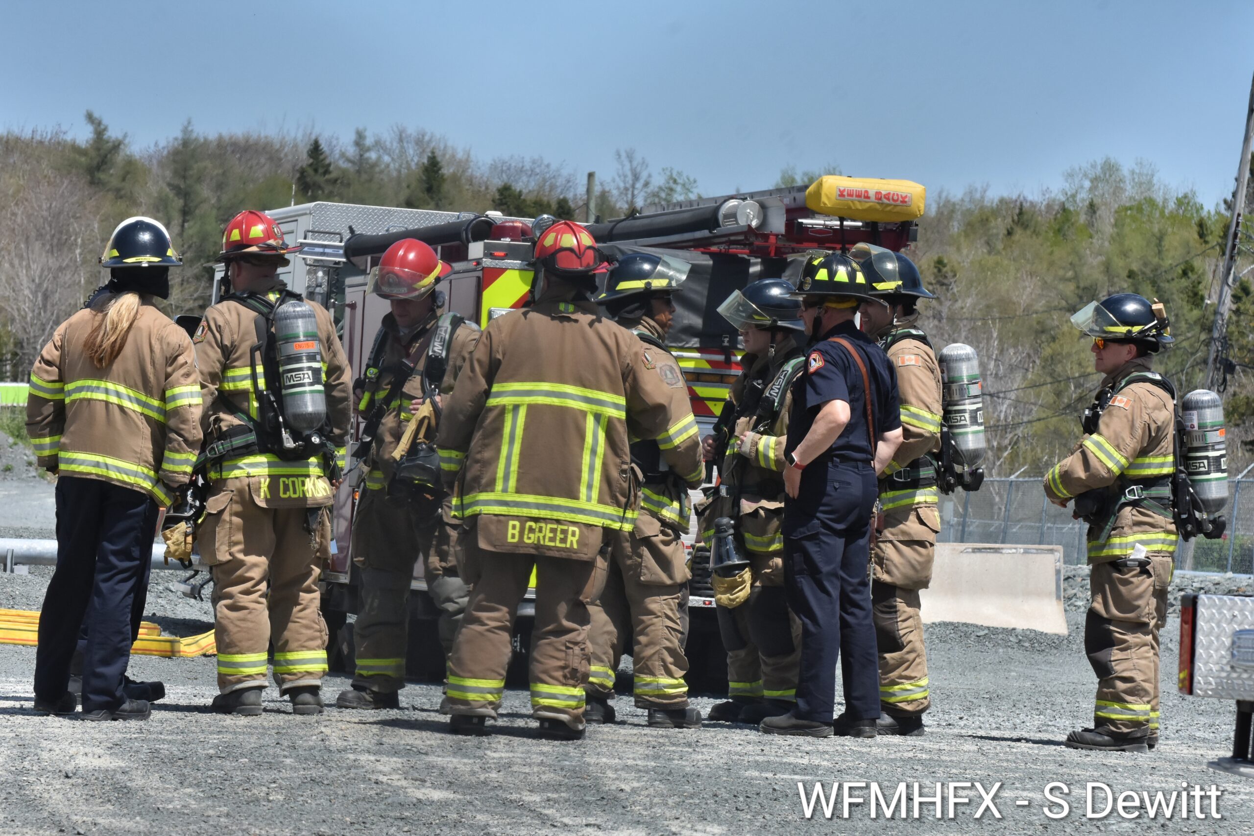 In photos - The HRFE joined forces again as a multi-agency HAZMAT scenario played out in Dartmouth