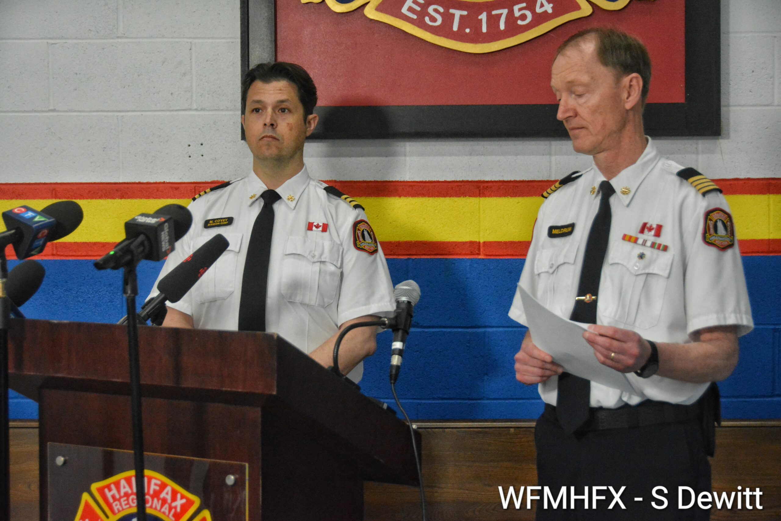 HRFE held a conference today to expand on the findings published recently from the two significant and sadly fatal structure fires that occurred in the HRM
