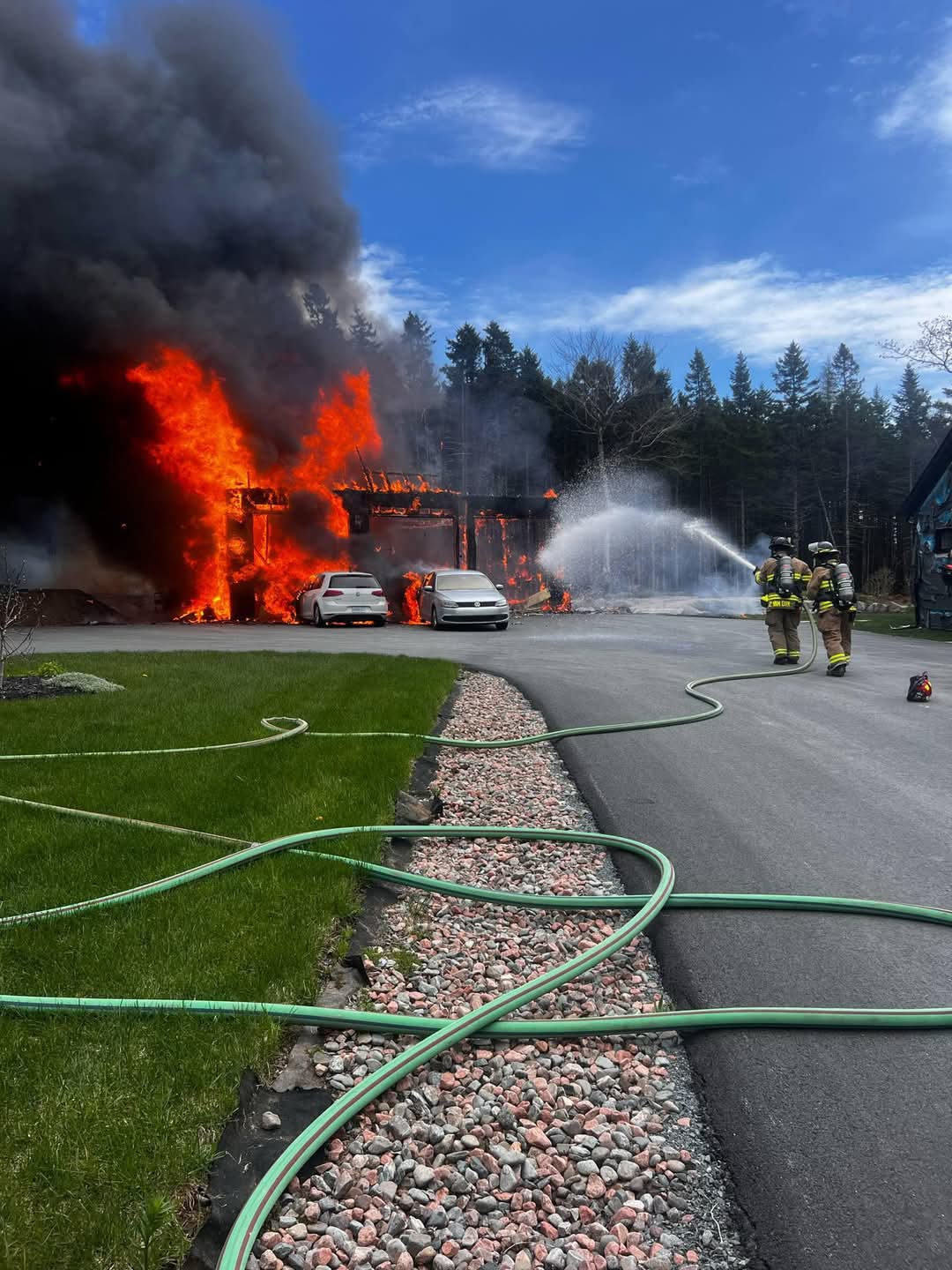 Fire in Hammonds Plains