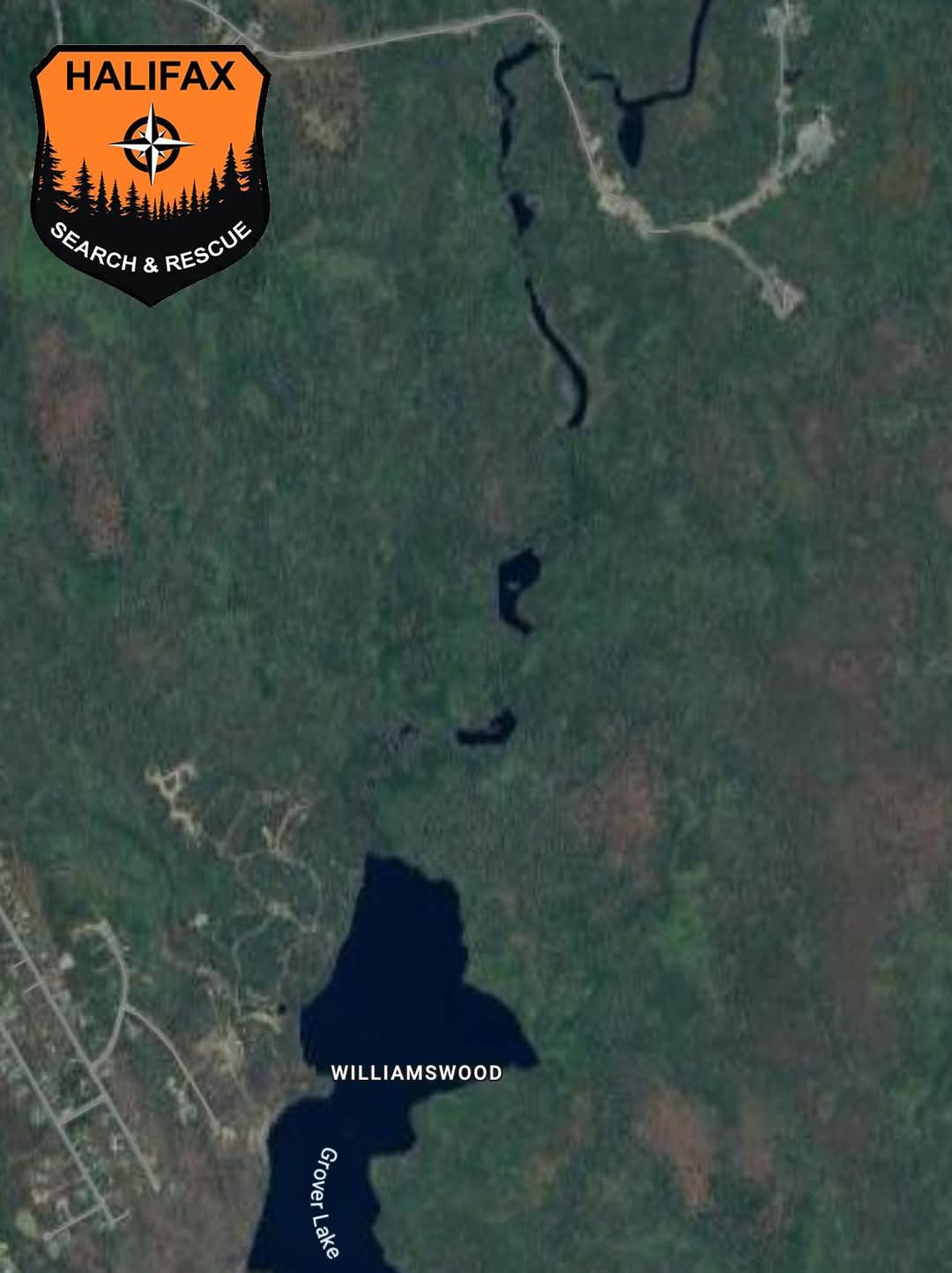 HSAR were called by HRFE to assist in rescuing a man and a child who were stranded along a waterway in the Williamswood area