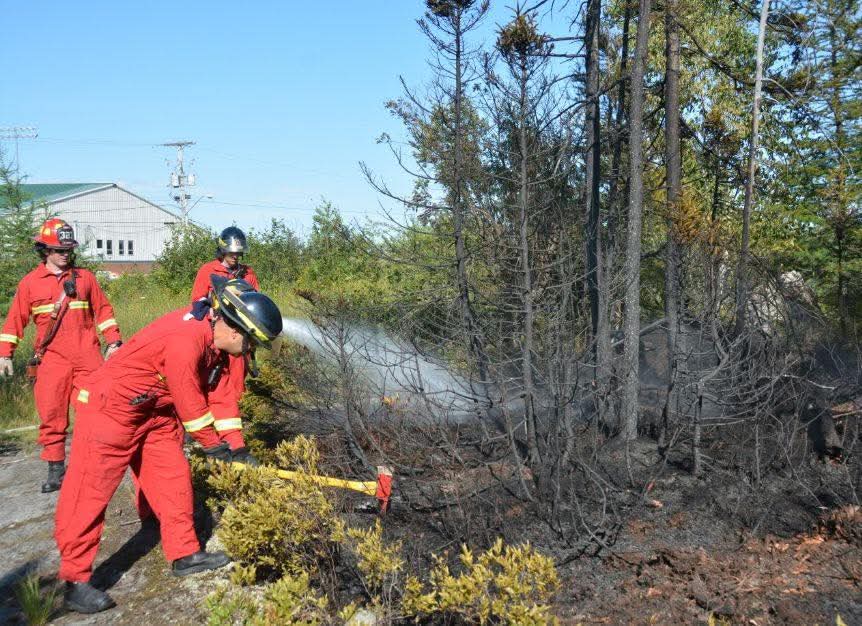 At 1:34 PM, #hfxfirefighters responded to reports of smoke near the 1700 block of Purcells Cove Road