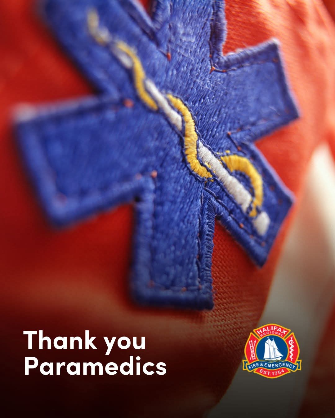 Thank you, paramedics!
