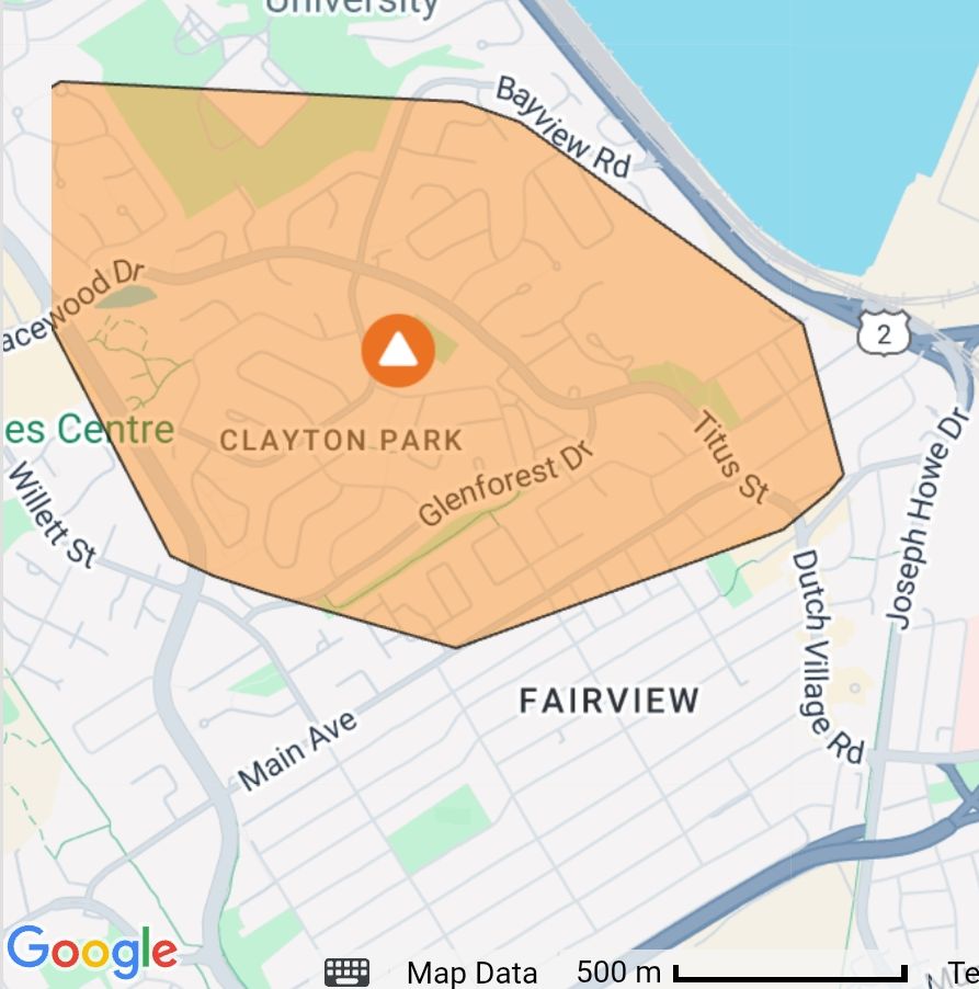 Power outage in Halifax