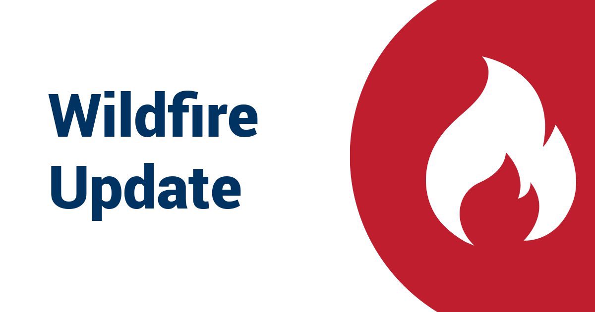 Ostrea Lake wildfire still being held, still an estimated 30 hectares