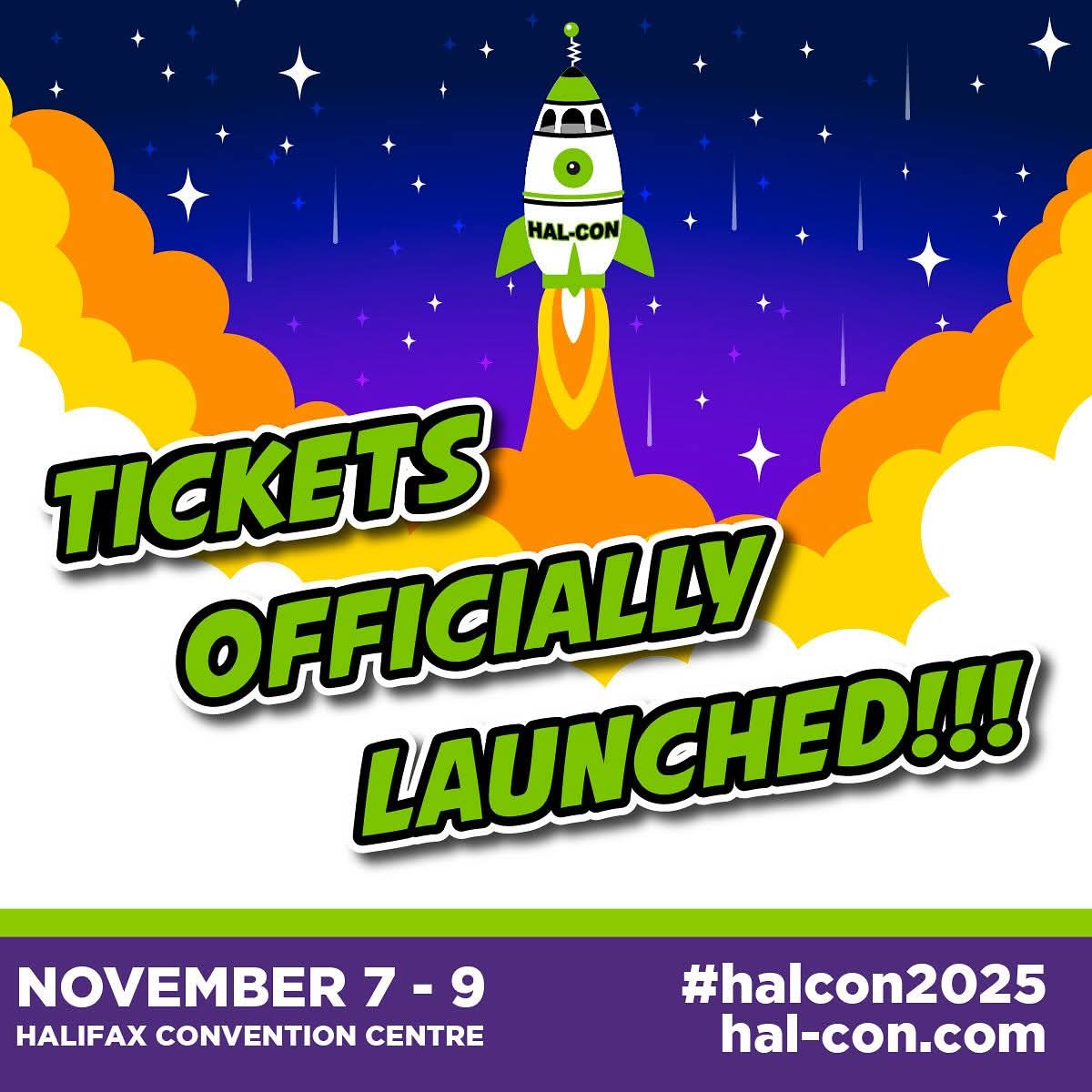 Hal-Con tickets now on sale!