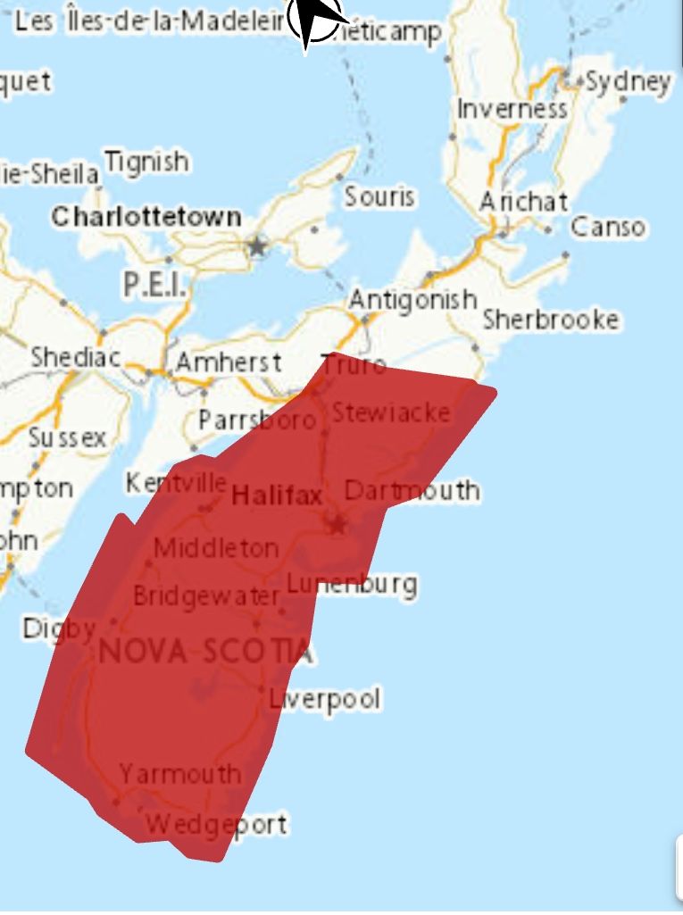 Heat warning in effect via Environment Canada