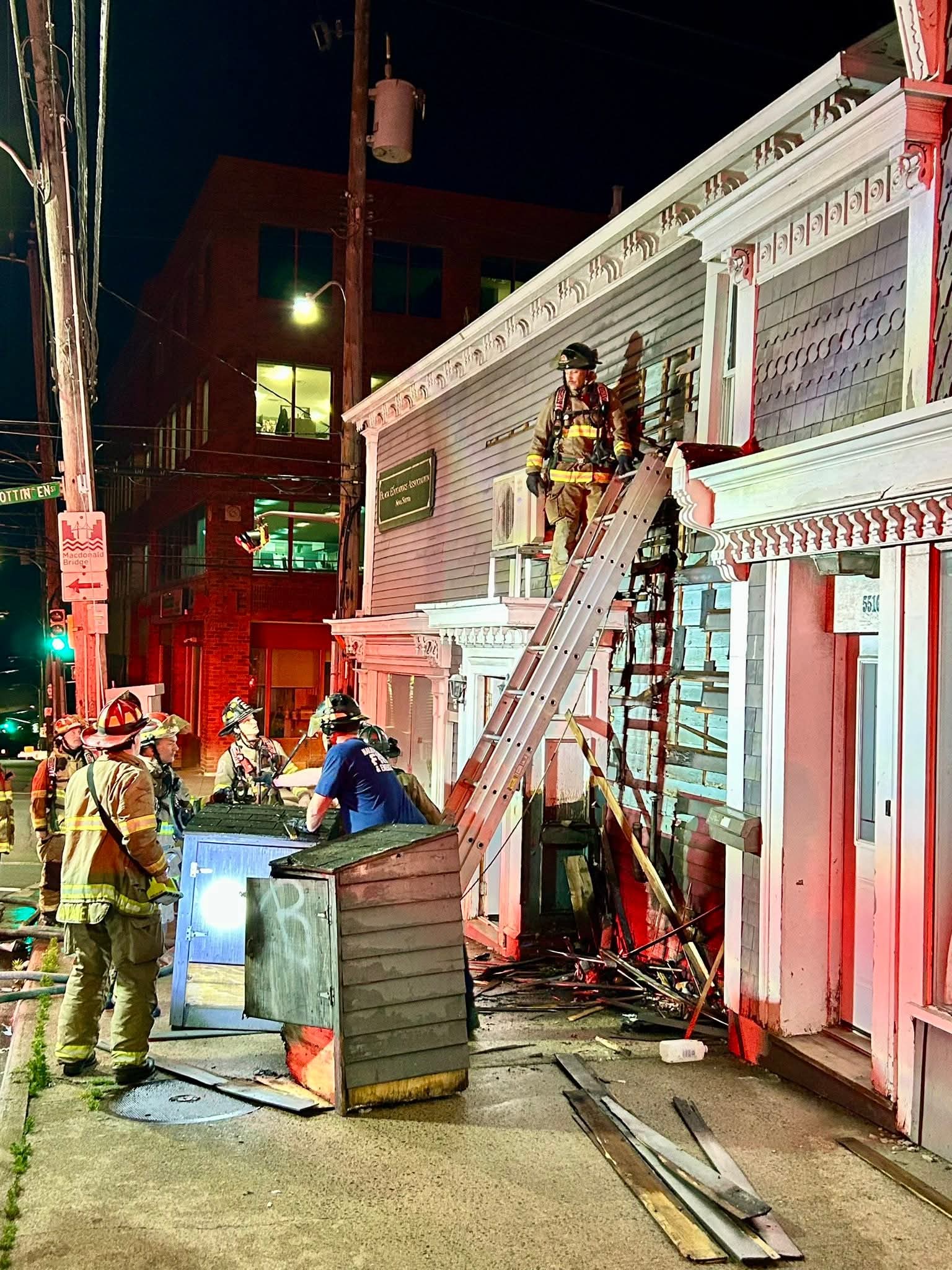 Structure Fire Response – Halifax Station 3