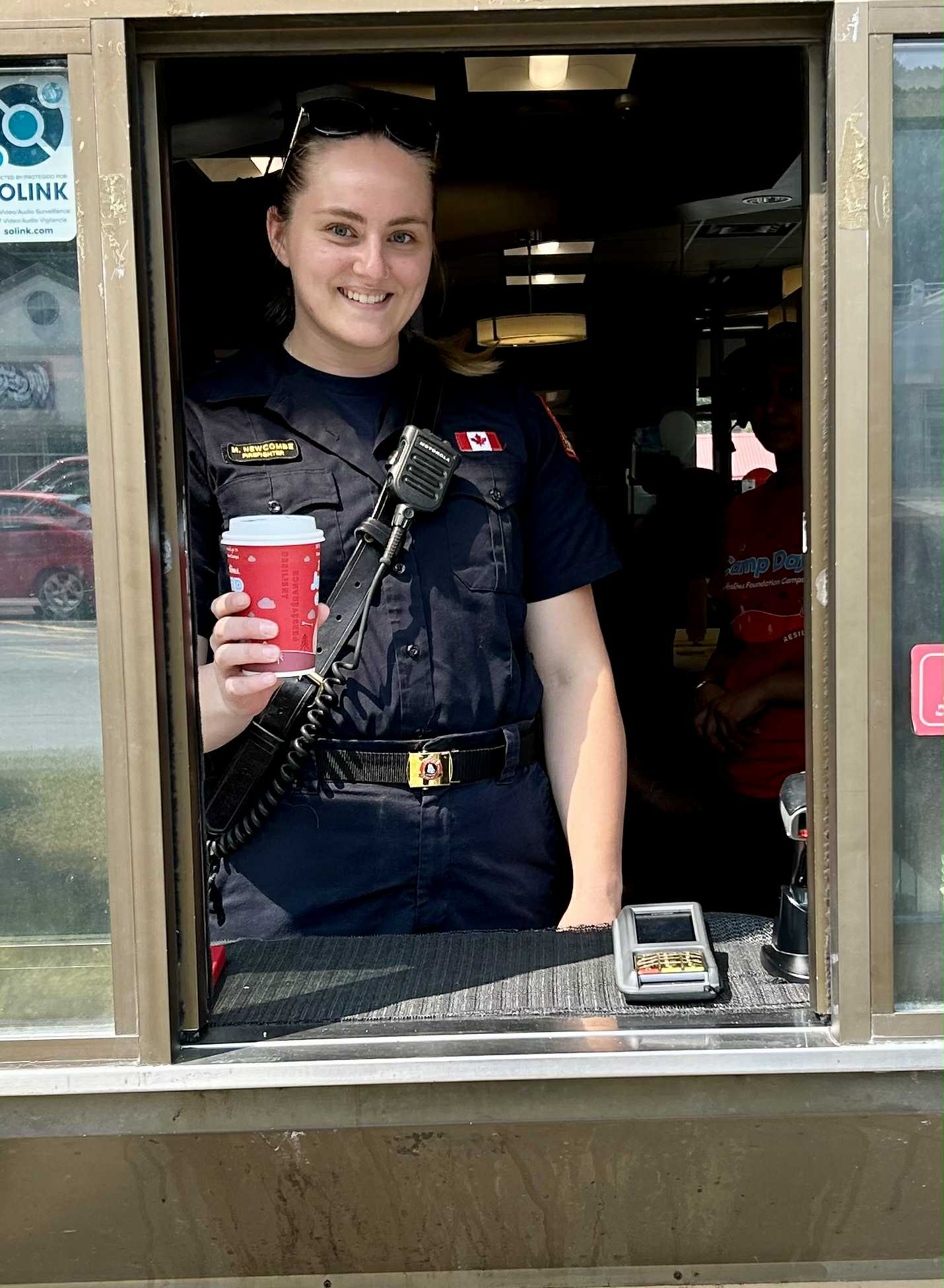 Station 45 helping out to serve